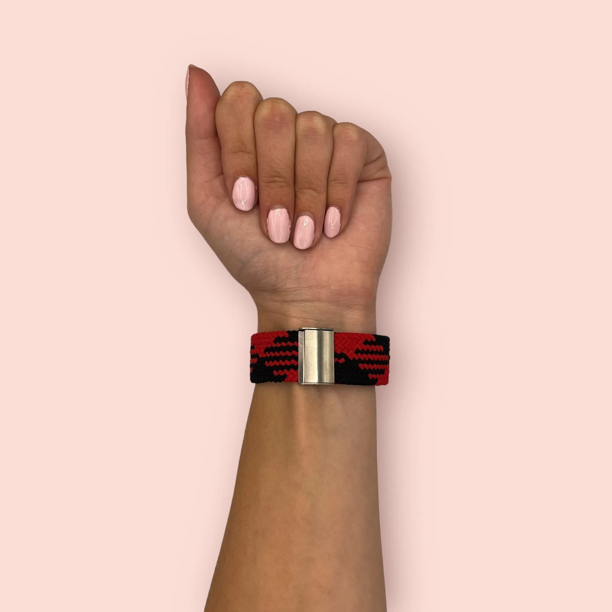 Nylon Braided Loop Watch Straps Compatible with the Fossil Traditional 22mm Range