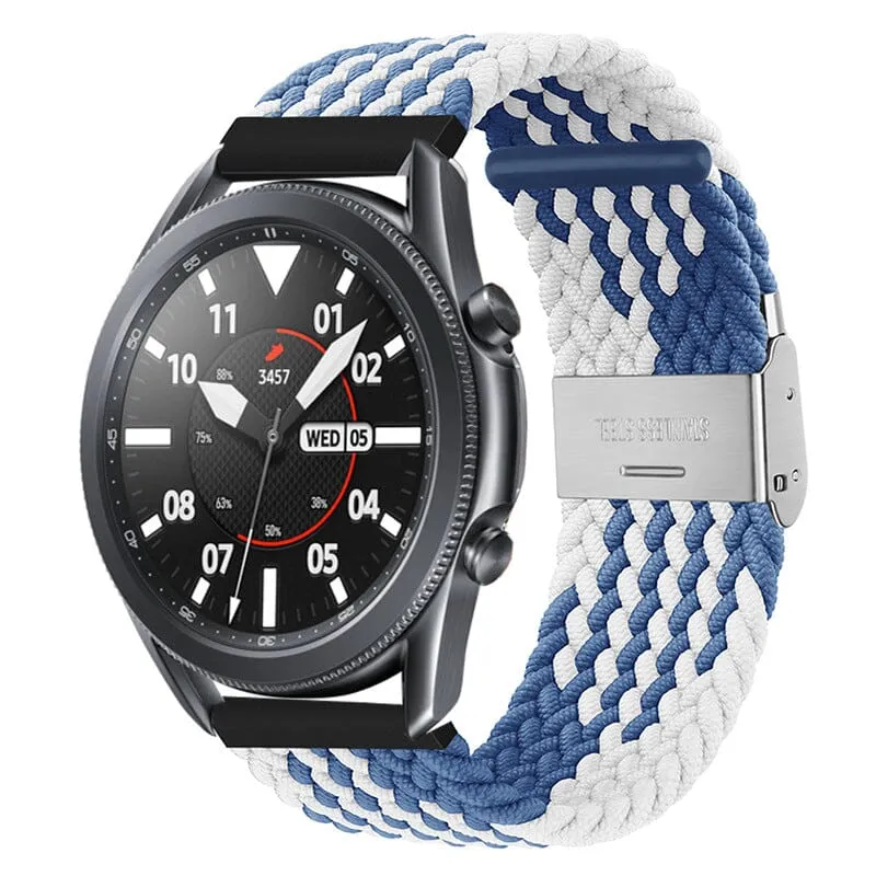 Nylon Braided Loop Watch Straps Compatible with the Fossil Traditional 22mm Range