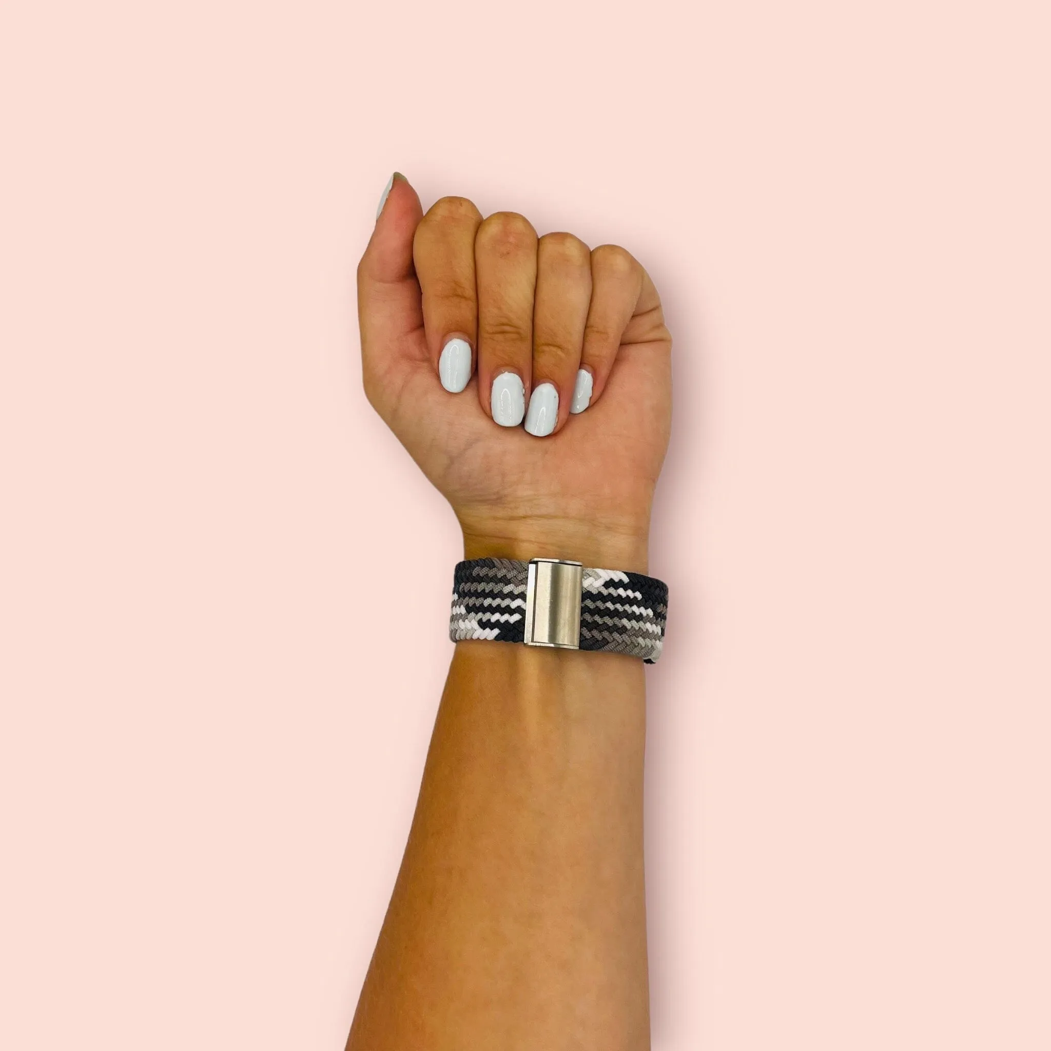 Nylon Braided Loop Watch Straps Compatible with the Fossil Traditional 22mm Range