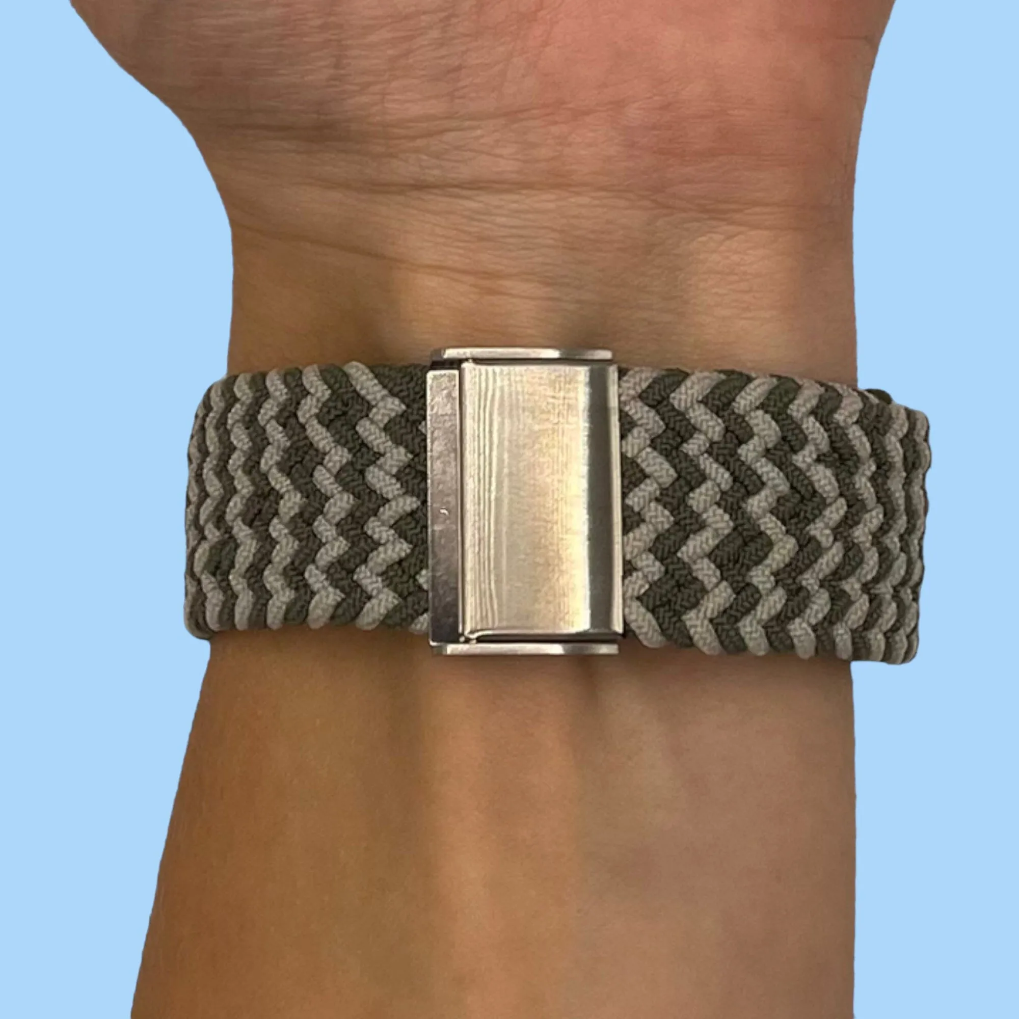 Nylon Braided Loop Watch Straps Compatible with the Fossil Traditional 22mm Range