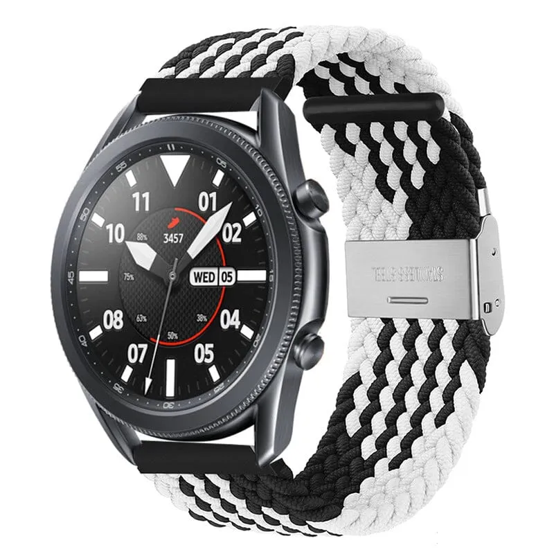 Nylon Braided Loop Watch Straps Compatible with the Fossil Traditional 22mm Range