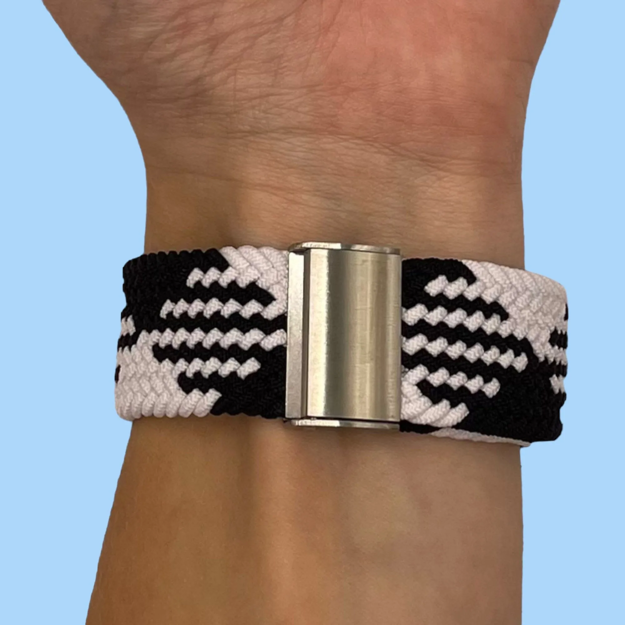 Nylon Braided Loop Watch Straps Compatible with the Fossil Traditional 22mm Range
