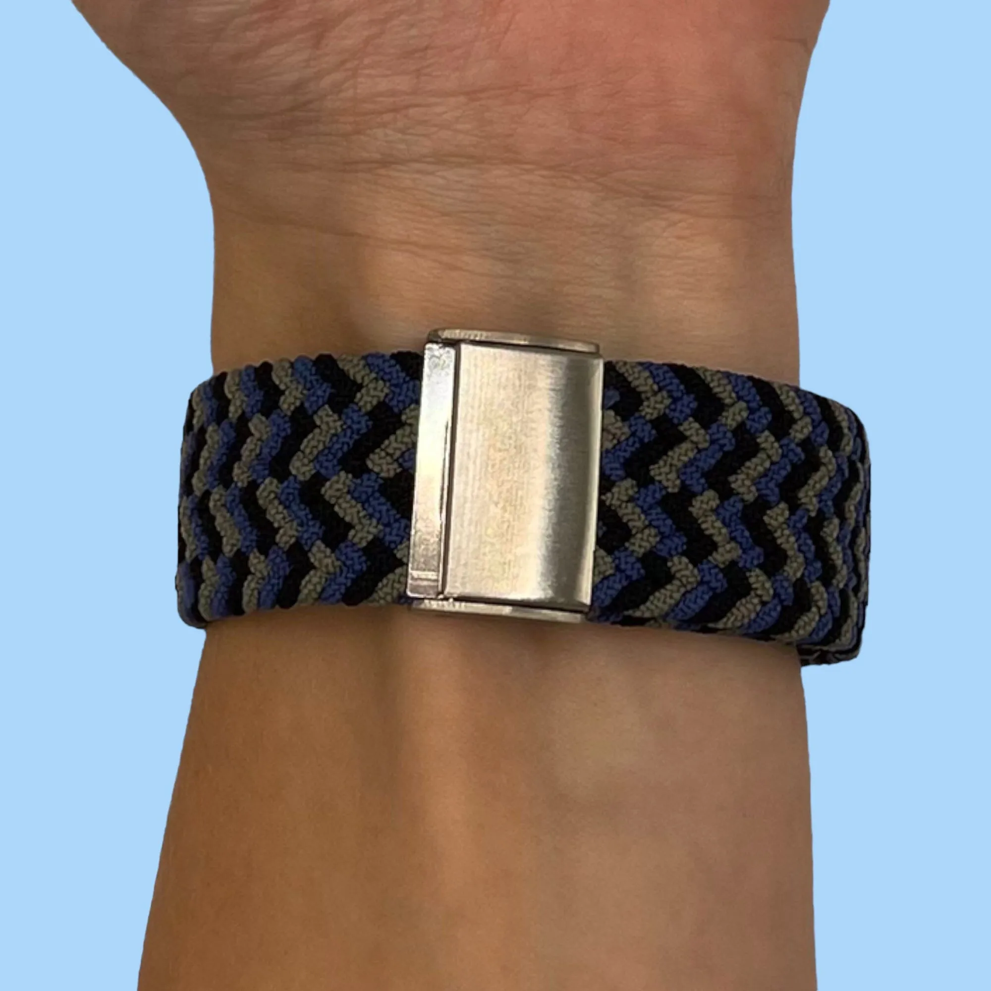 Nylon Braided Loop Watch Straps Compatible with the Fossil Traditional 22mm Range