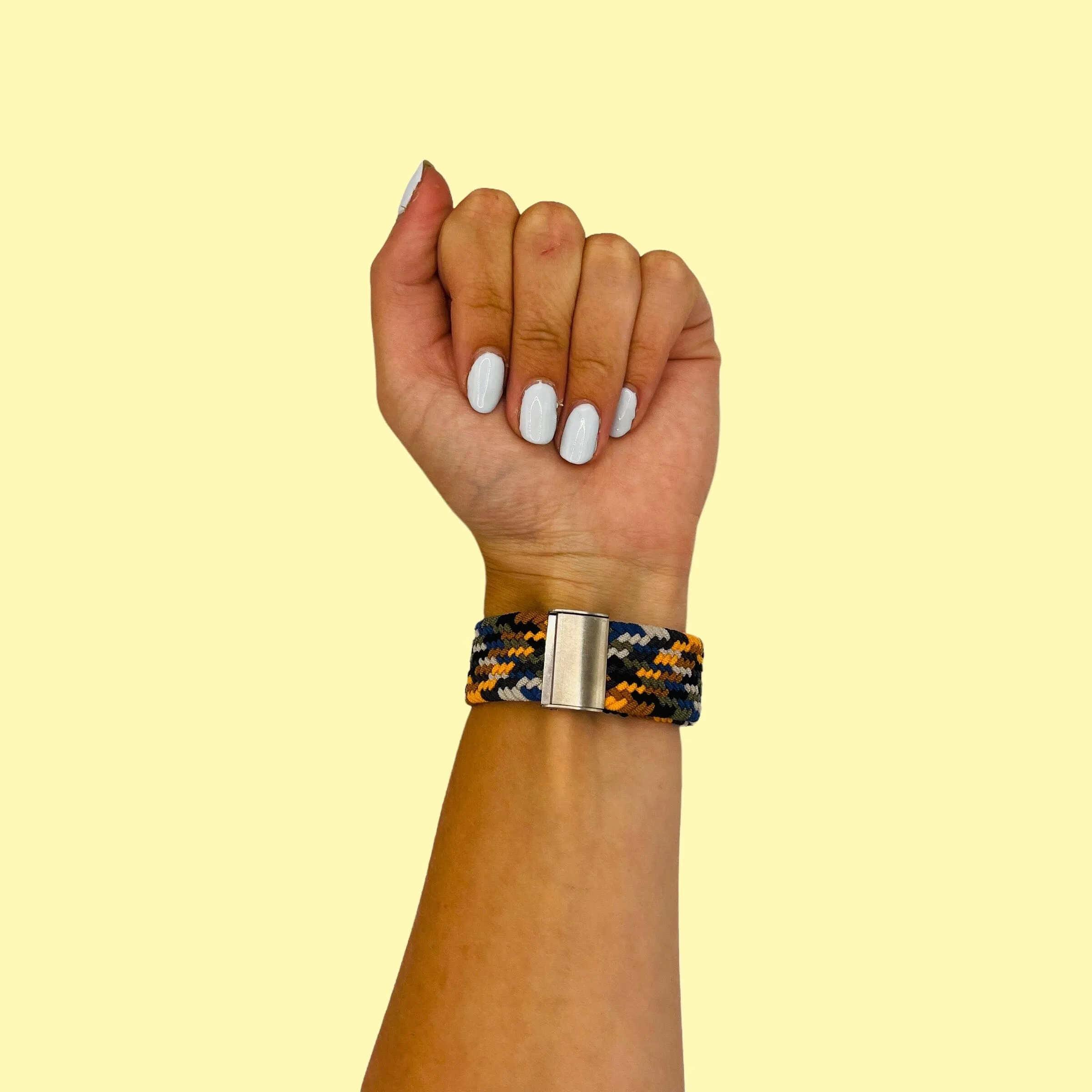 Nylon Braided Loop Watch Straps Compatible with the Fossil Traditional 22mm Range