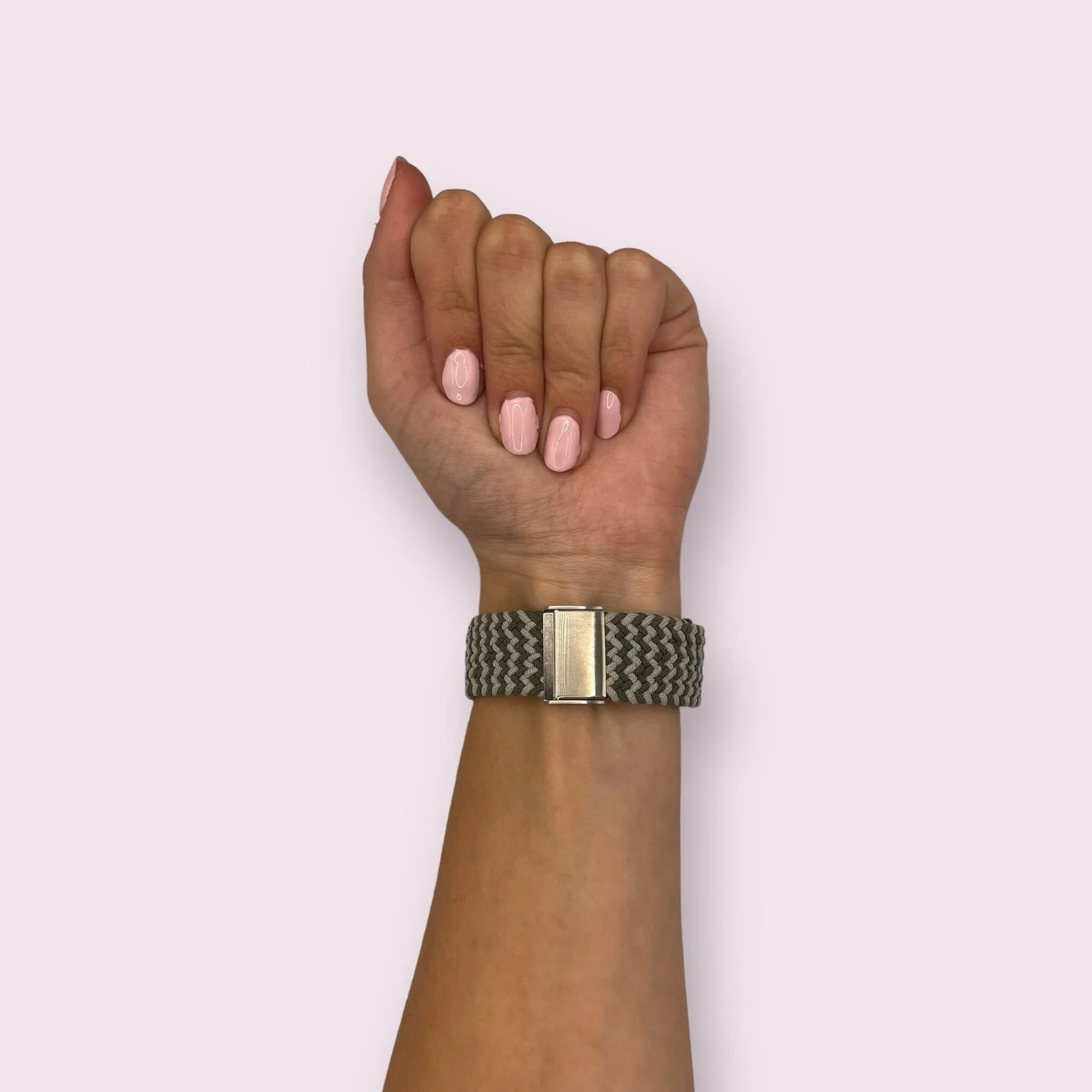 Nylon Braided Loop Watch Straps Compatible with the Fossil Traditional 22mm Range