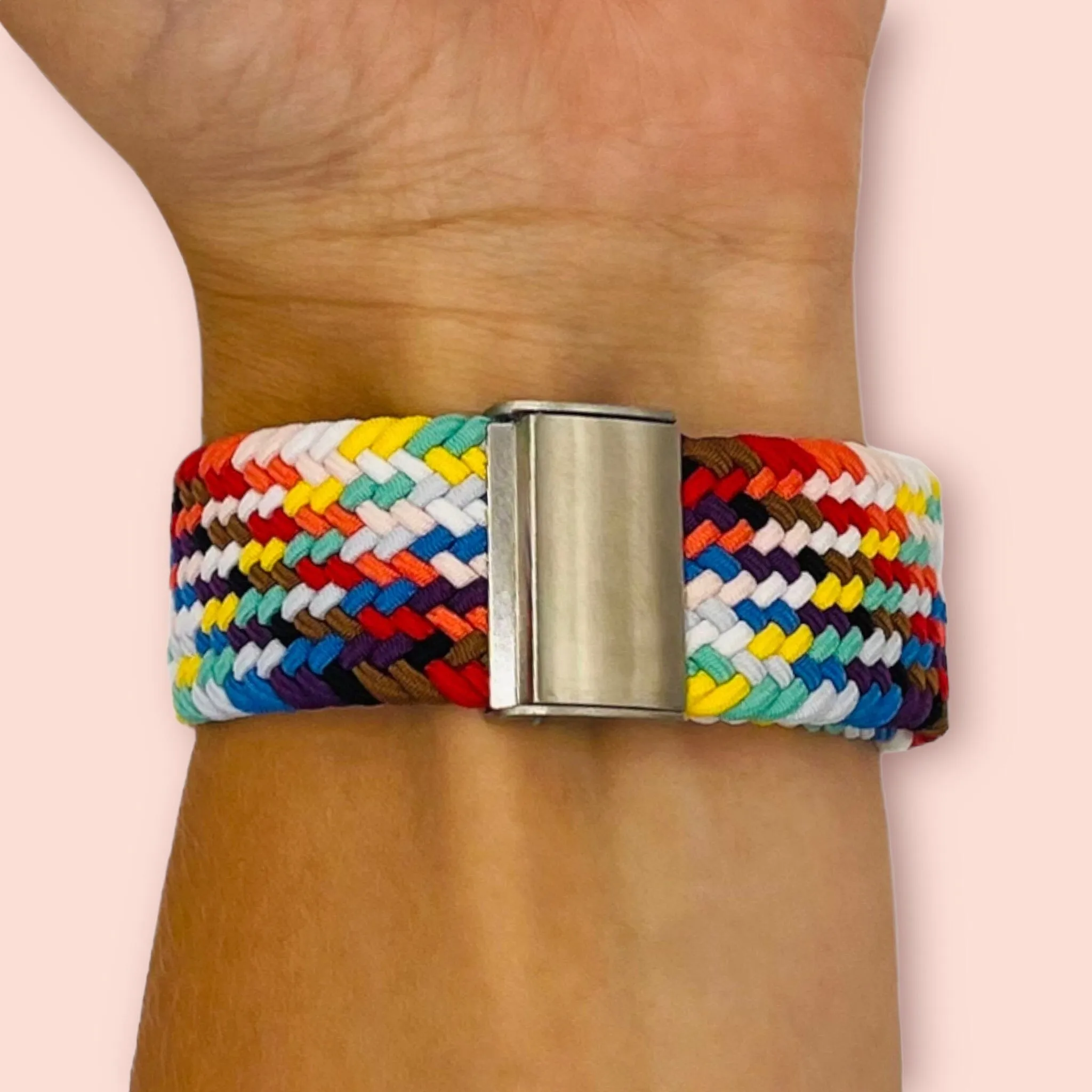 Nylon Braided Loop Watch Straps Compatible with the Fossil Traditional 22mm Range