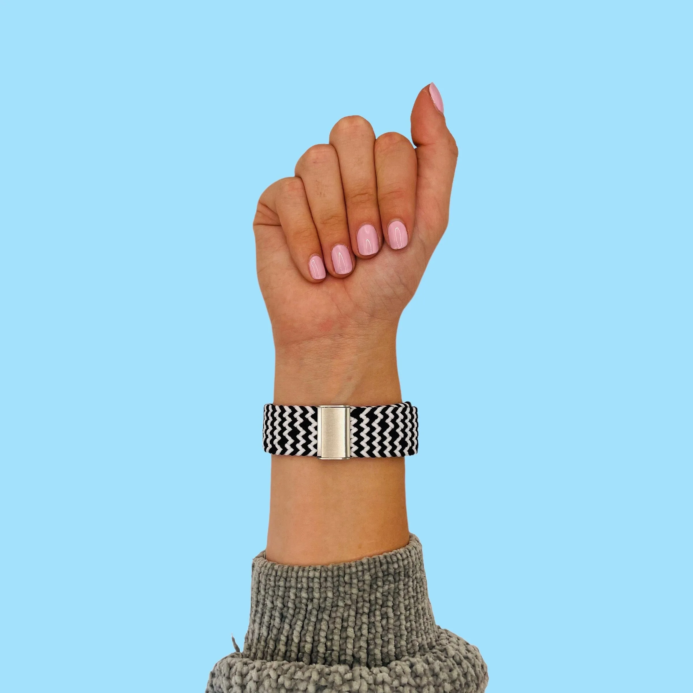 Nylon Braided Loop Watch Straps Compatible with the Fossil Traditional 22mm Range
