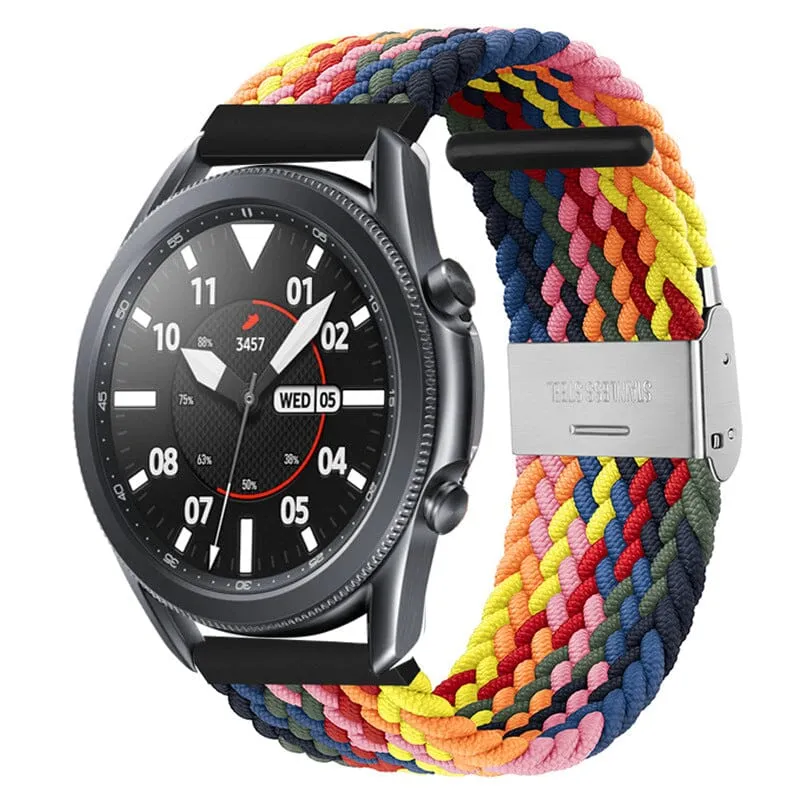 Nylon Braided Loop Watch Straps Compatible with the Fossil Traditional 22mm Range