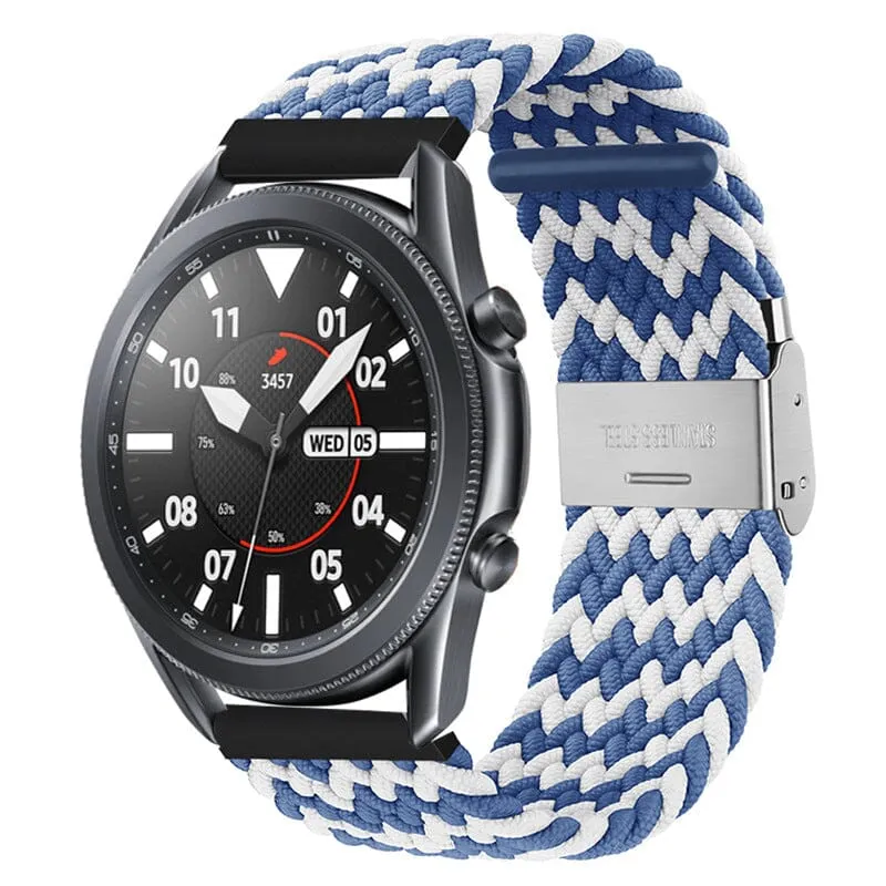 Nylon Braided Loop Watch Straps Compatible with the Fossil Traditional 22mm Range