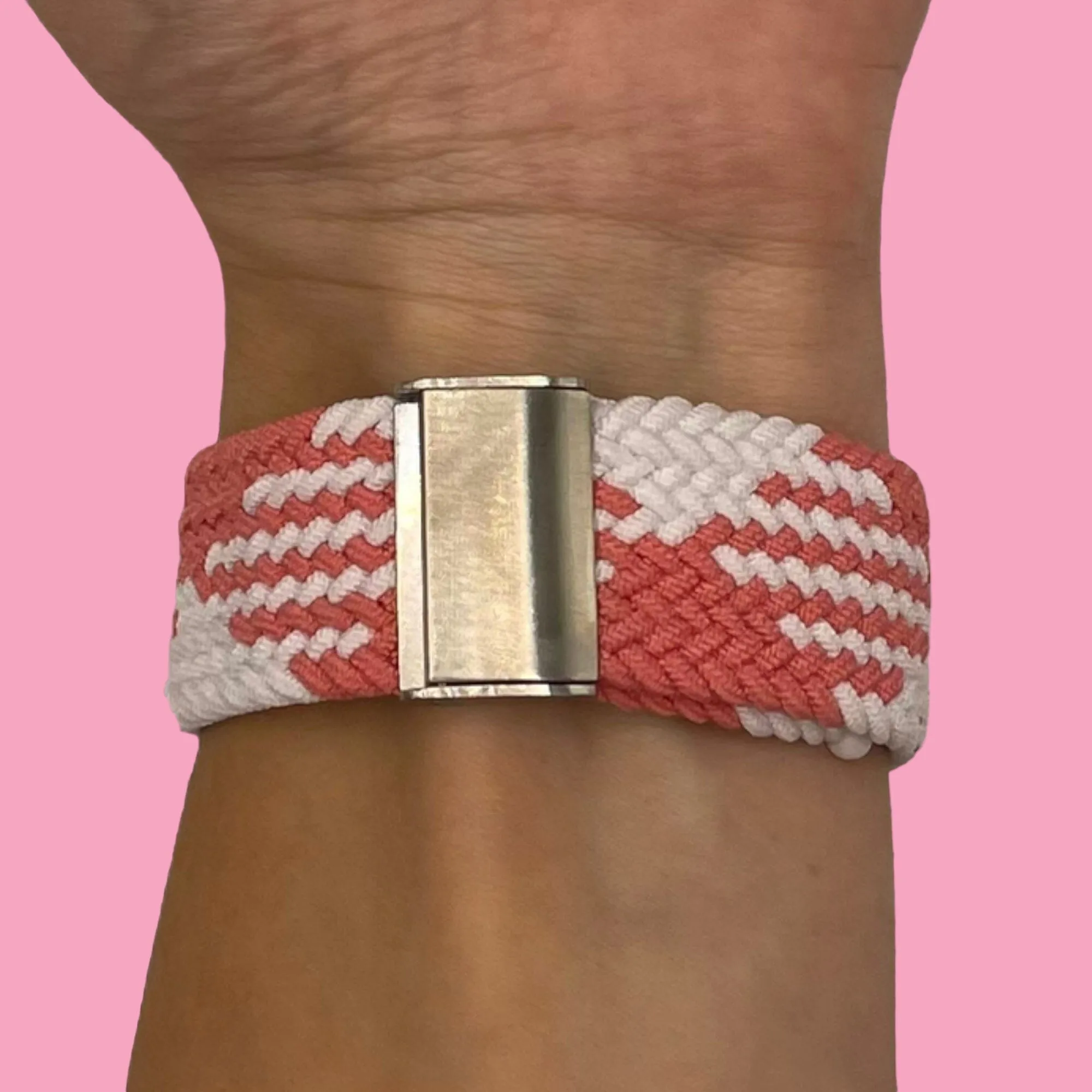 Nylon Braided Loop Watch Straps Compatible with the Fossil Traditional 22mm Range