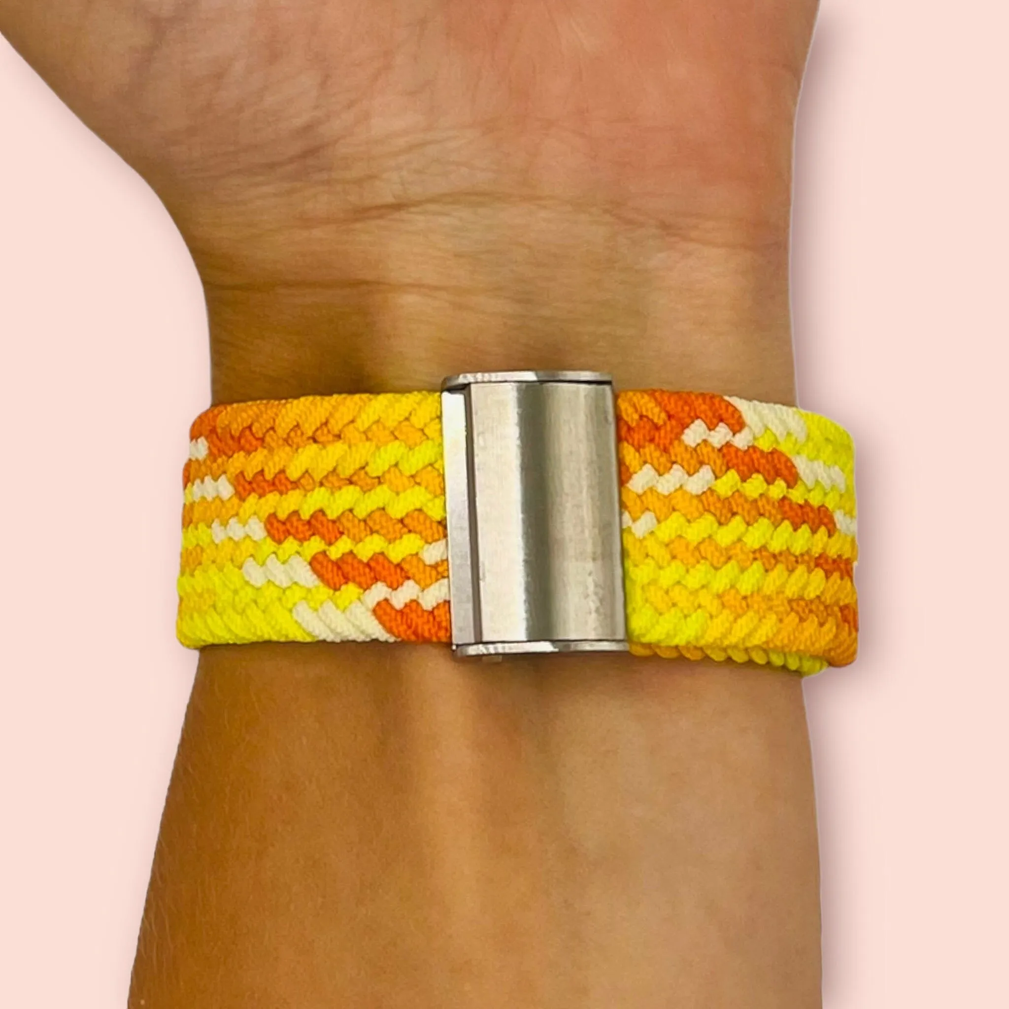Nylon Braided Loop Watch Straps Compatible with the Fossil Traditional 22mm Range
