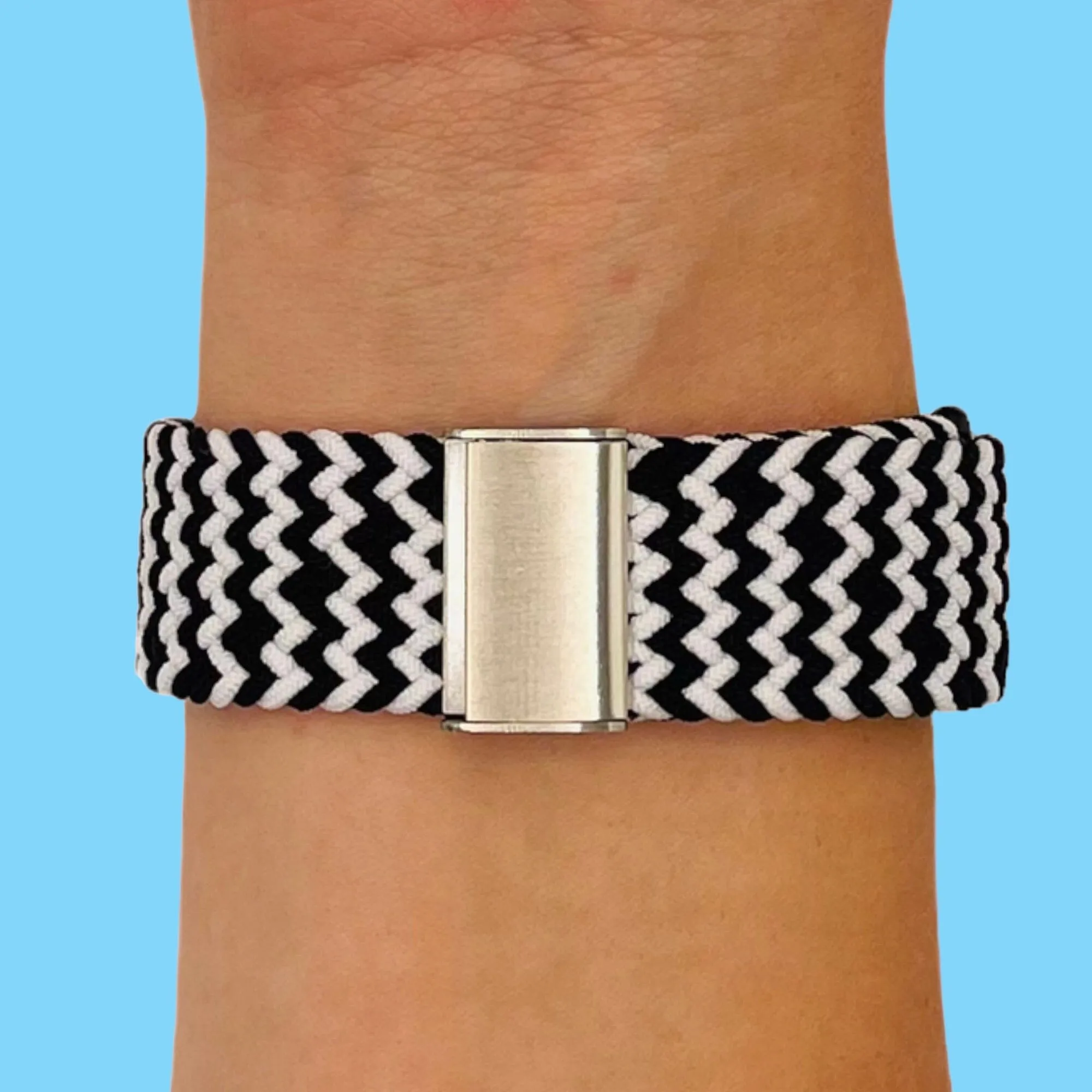 Nylon Braided Loop Watch Straps Compatible with the Fossil Traditional 22mm Range