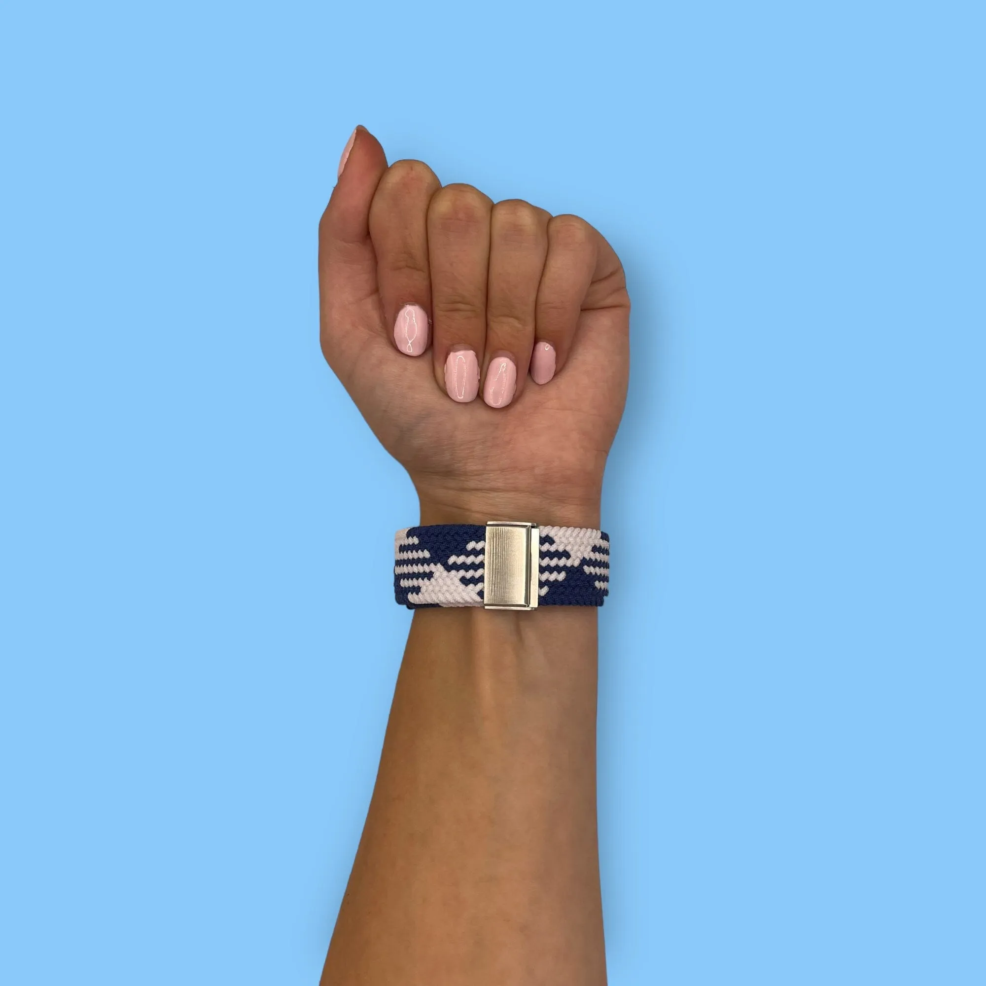 Nylon Braided Loop Watch Straps Compatible with the Fossil Traditional 22mm Range