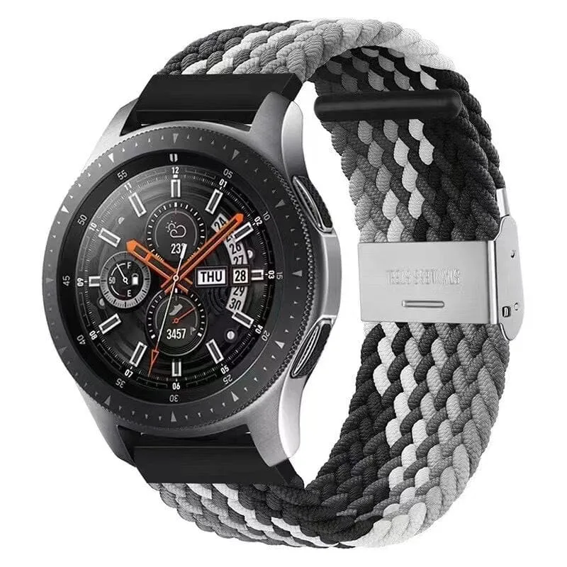 Nylon Braided Loop Watch Straps Compatible with the Fossil Traditional 22mm Range