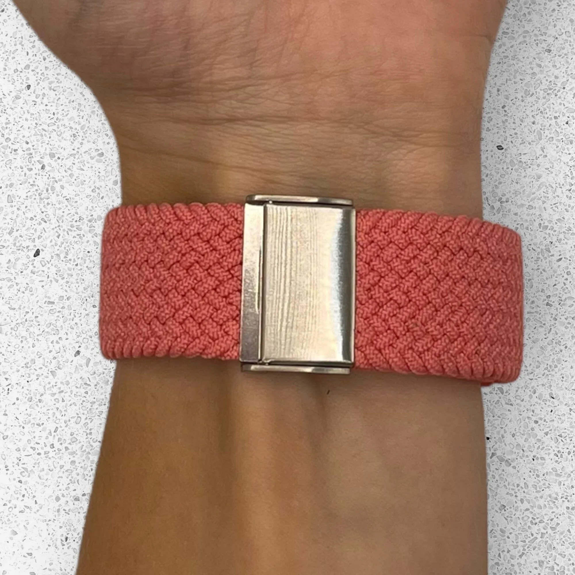 Nylon Braided Loop Watch Straps Compatible with the Fossil Traditional 22mm Range