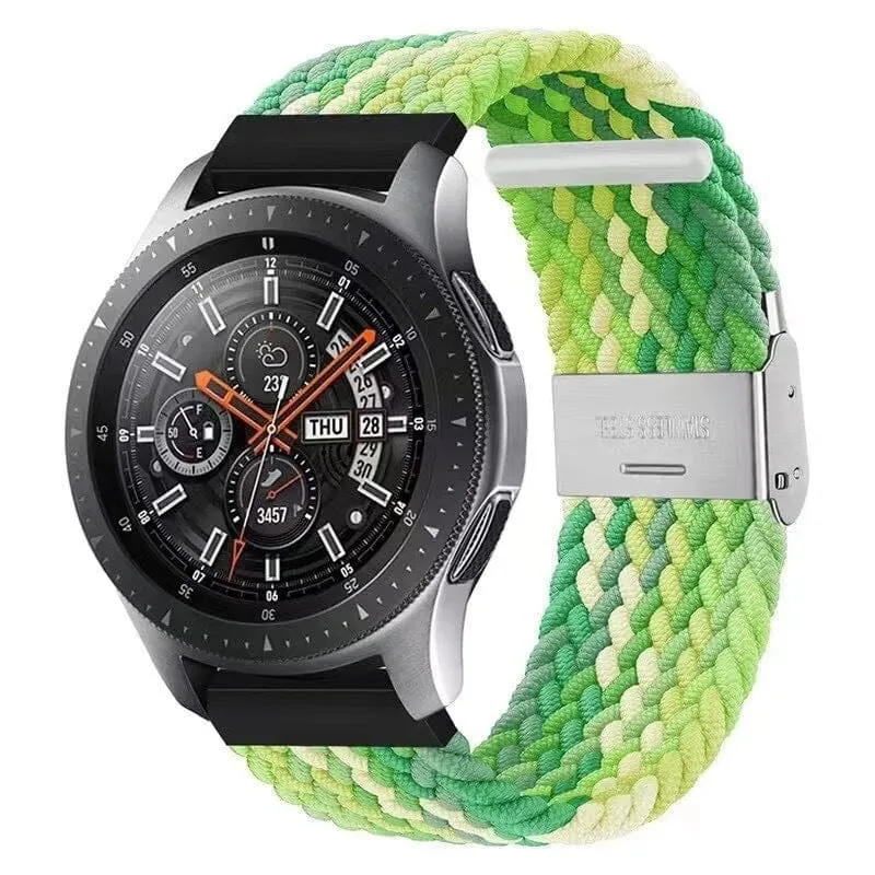 Nylon Braided Loop Watch Straps Compatible with the Fossil Traditional 22mm Range