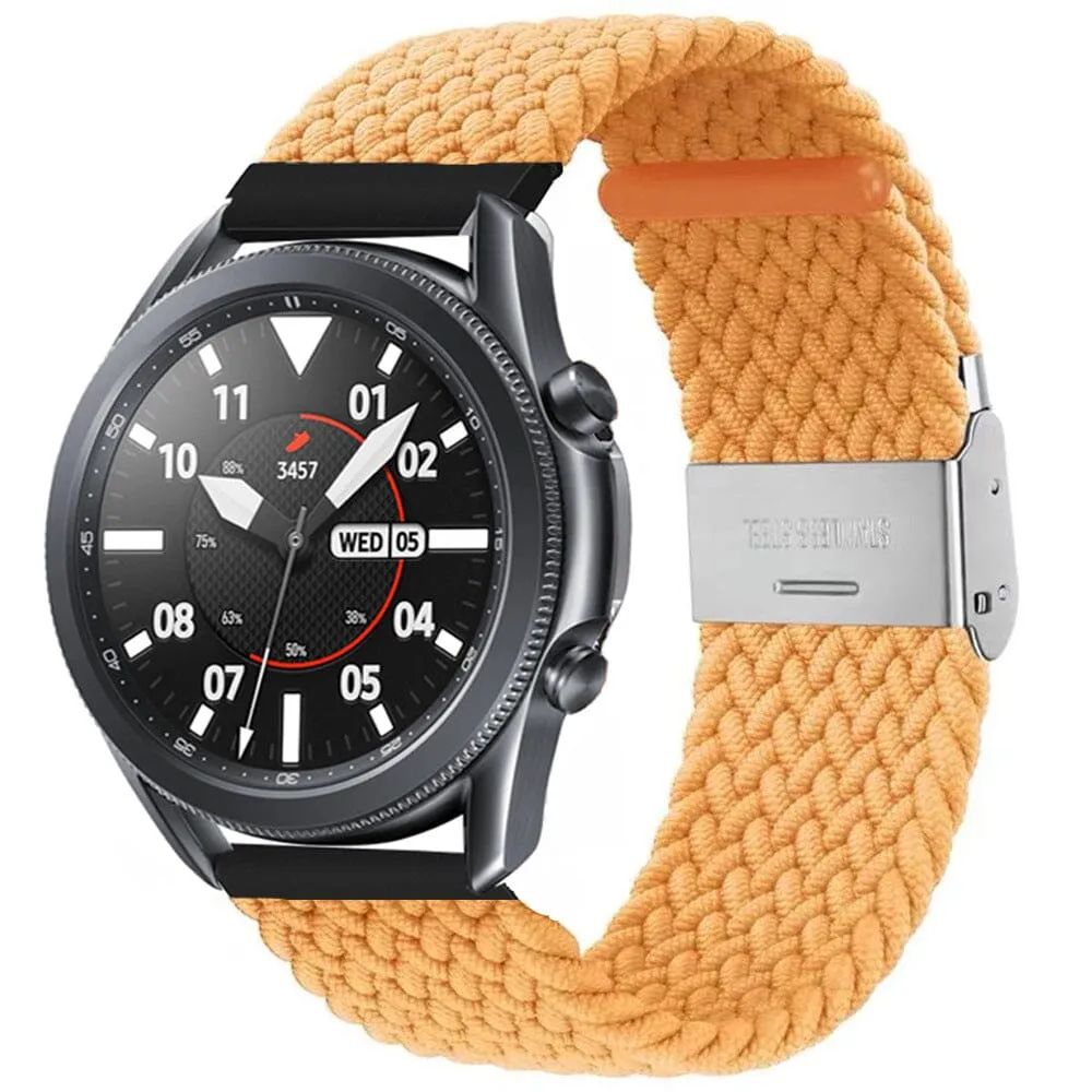 Nylon Braided Loop Watch Straps Compatible with the Fossil Traditional 22mm Range