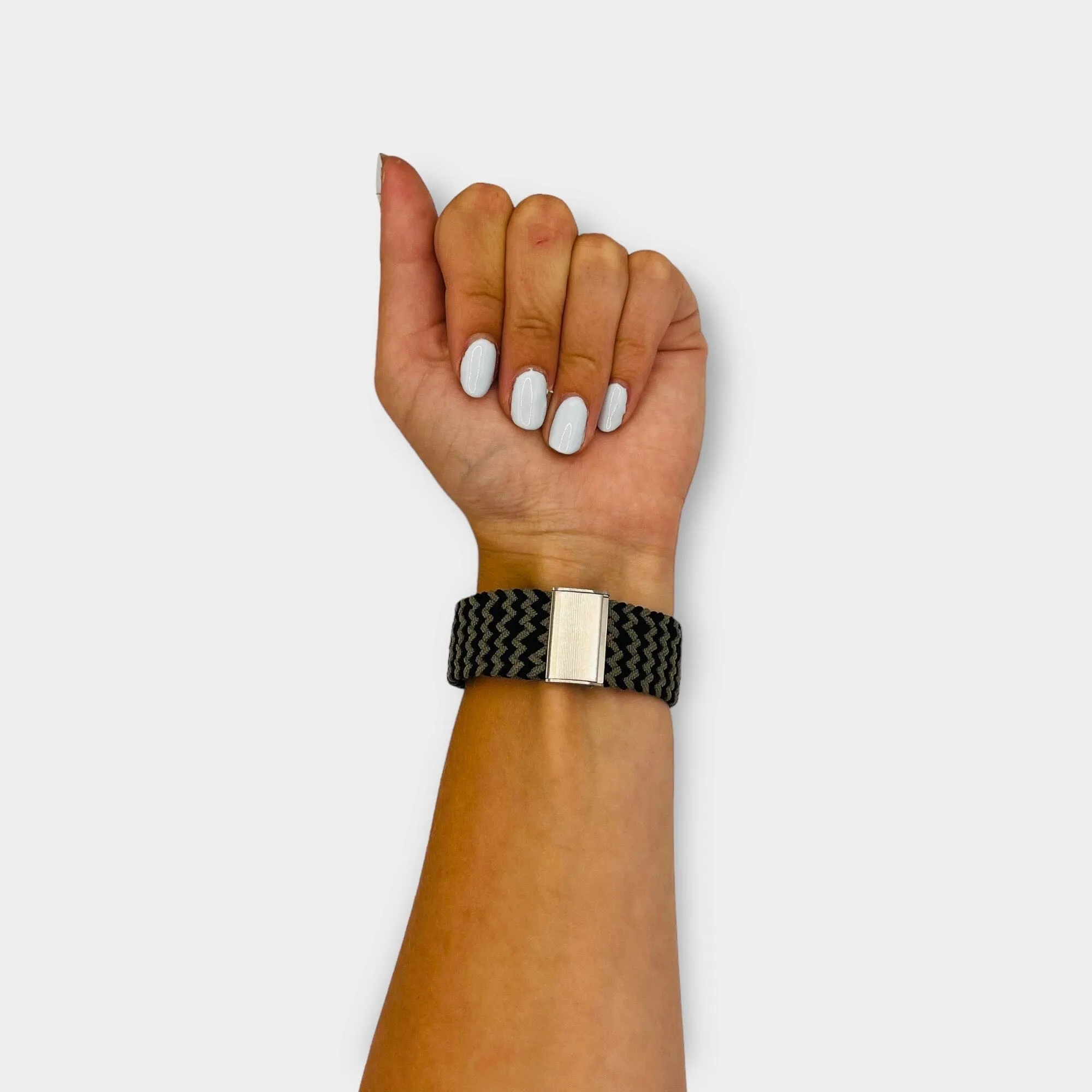 Nylon Braided Loop Watch Straps Compatible with the Fossil Traditional 22mm Range