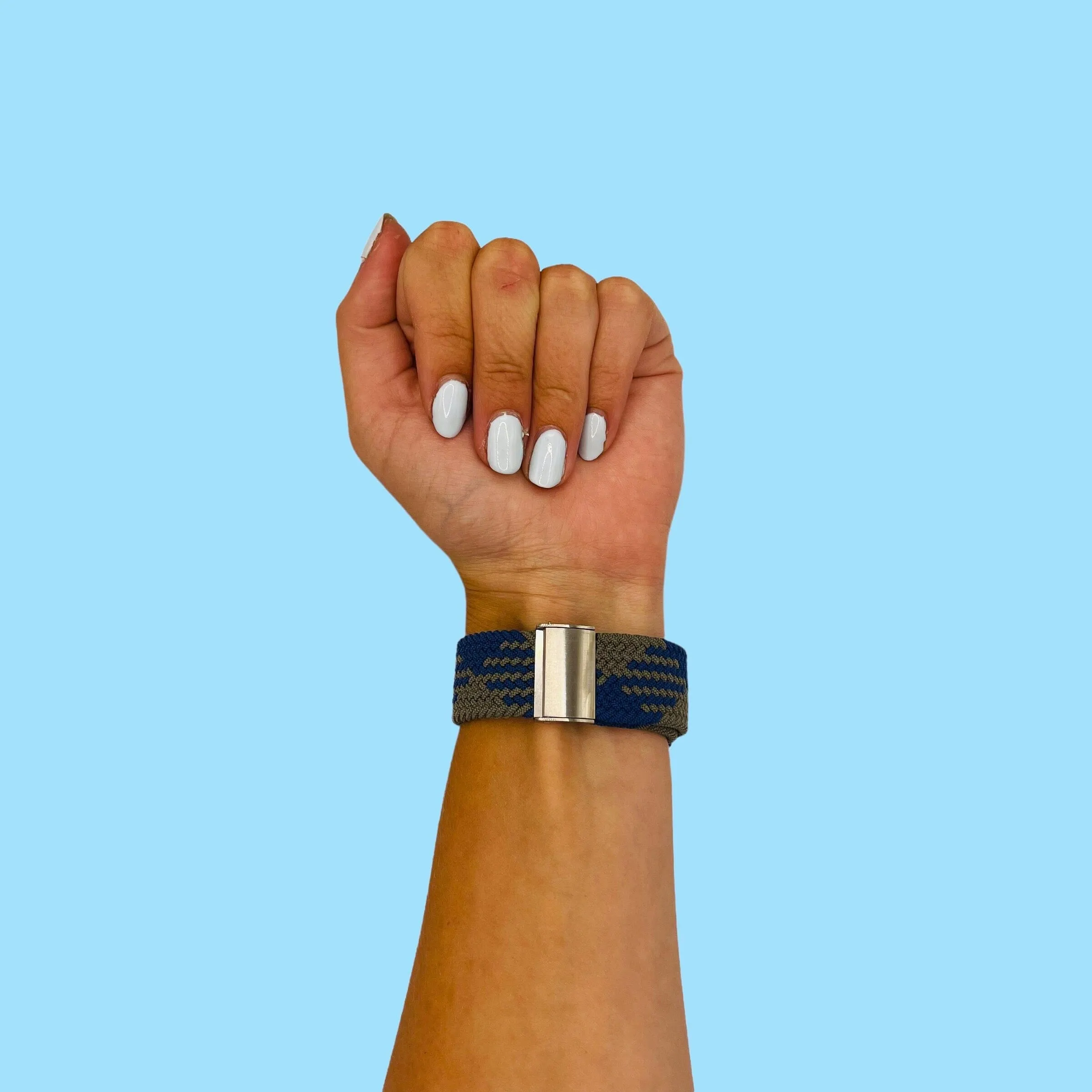 Nylon Braided Loop Watch Straps Compatible with the Fossil Traditional 22mm Range