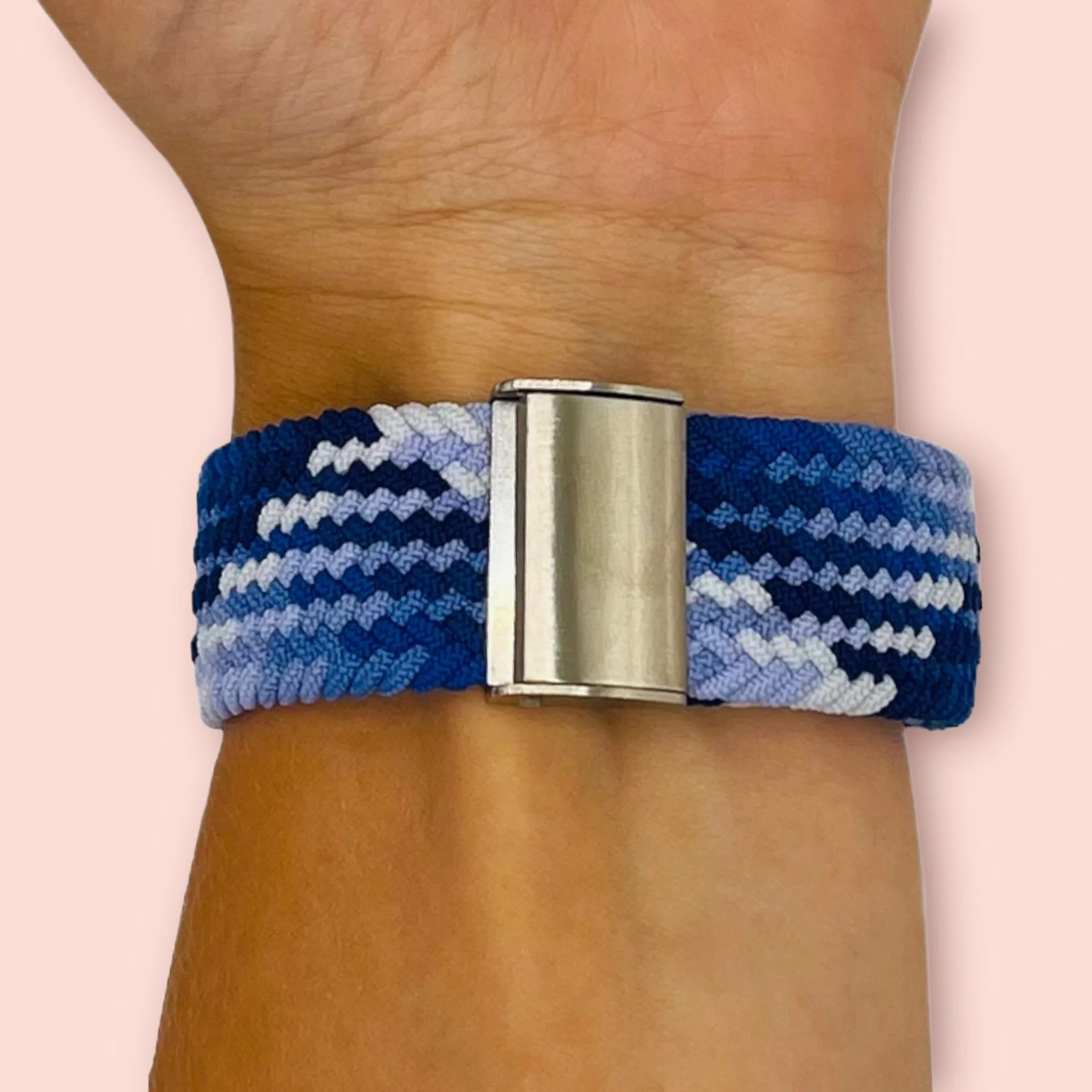 Nylon Braided Loop Watch Straps Compatible with the Fossil Traditional 22mm Range
