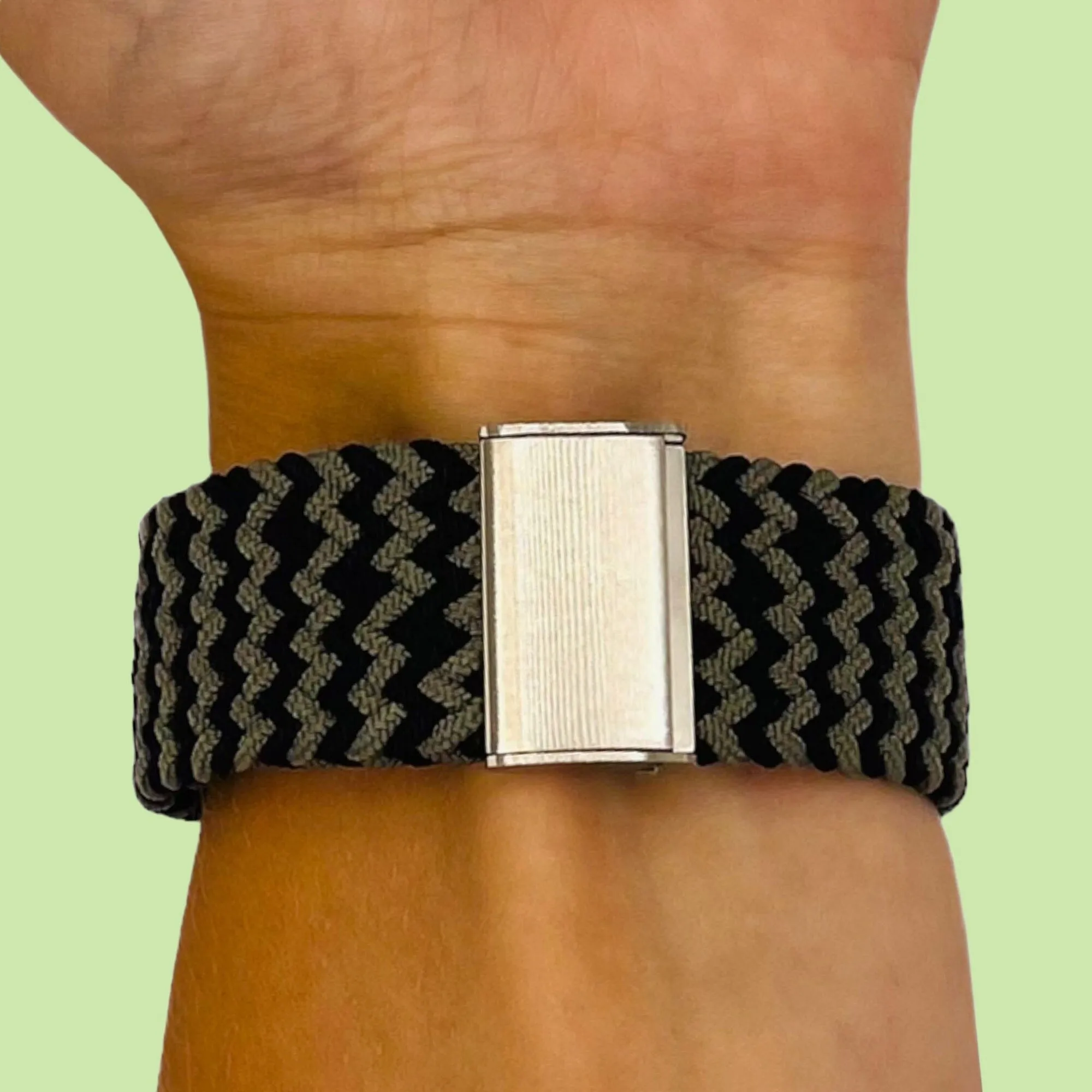 Nylon Braided Loop Watch Straps Compatible with the Fossil Traditional 22mm Range