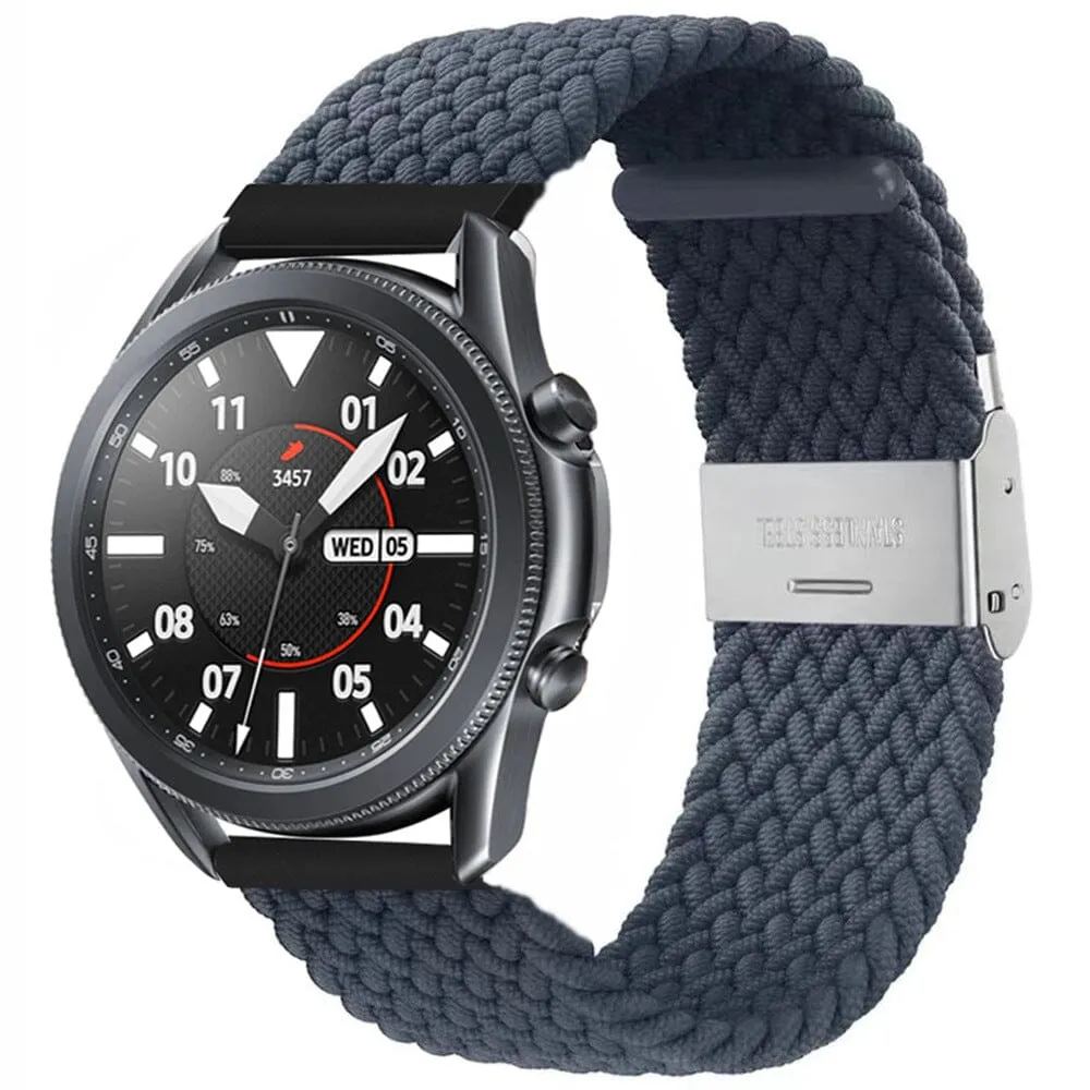 Nylon Braided Loop Watch Straps Compatible with the Fossil Traditional 22mm Range