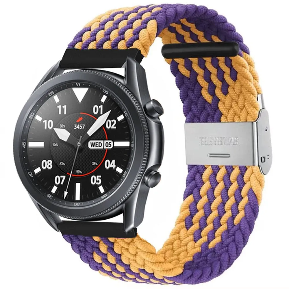 Nylon Braided Loop Watch Straps Compatible with the Fossil Traditional 22mm Range