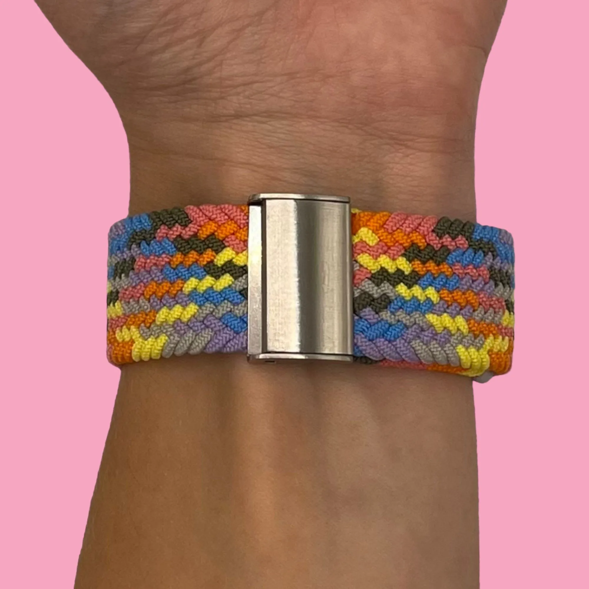 Nylon Braided Loop Watch Straps Compatible with the Fossil Traditional 22mm Range