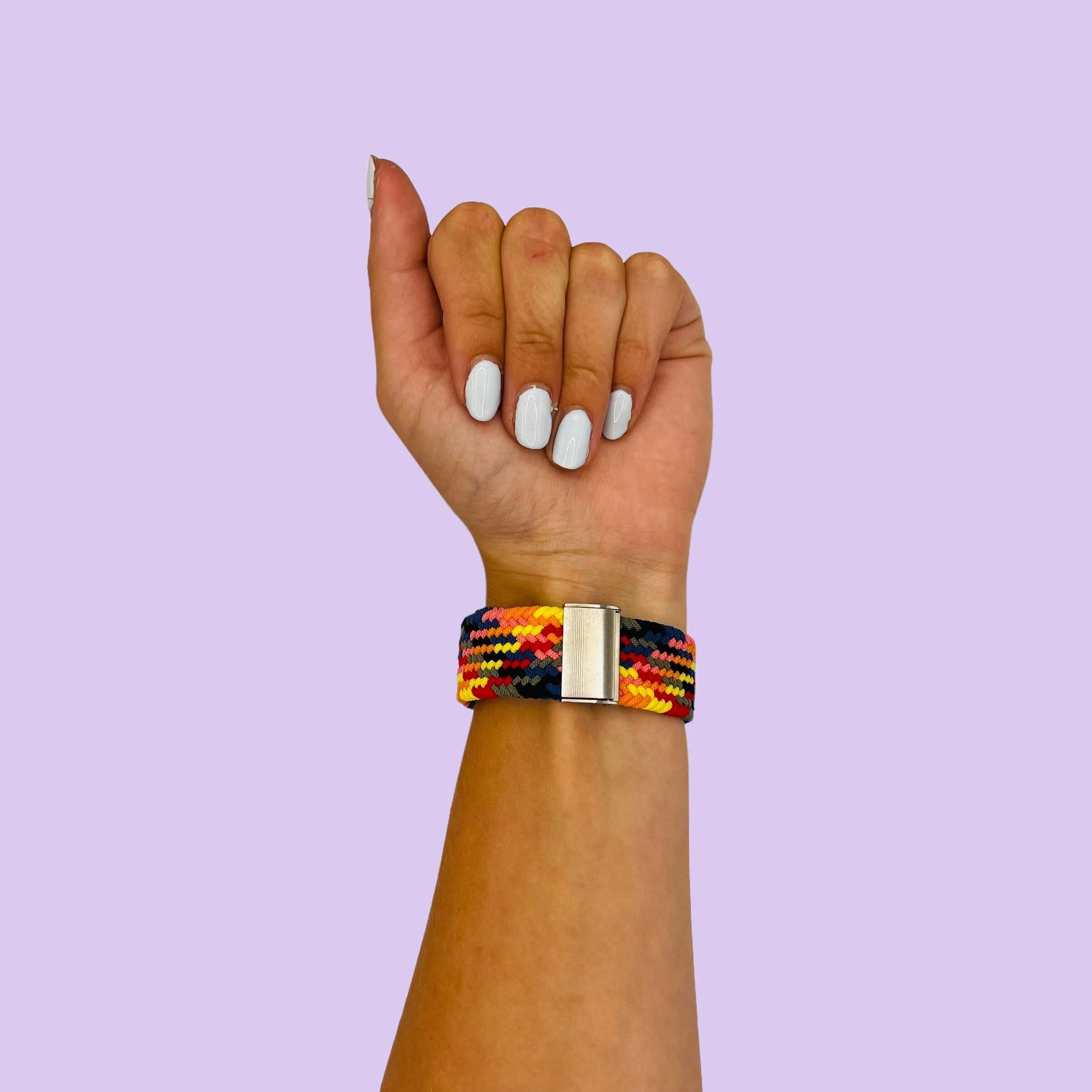Nylon Braided Loop Watch Straps Compatible with the Fossil Traditional 22mm Range