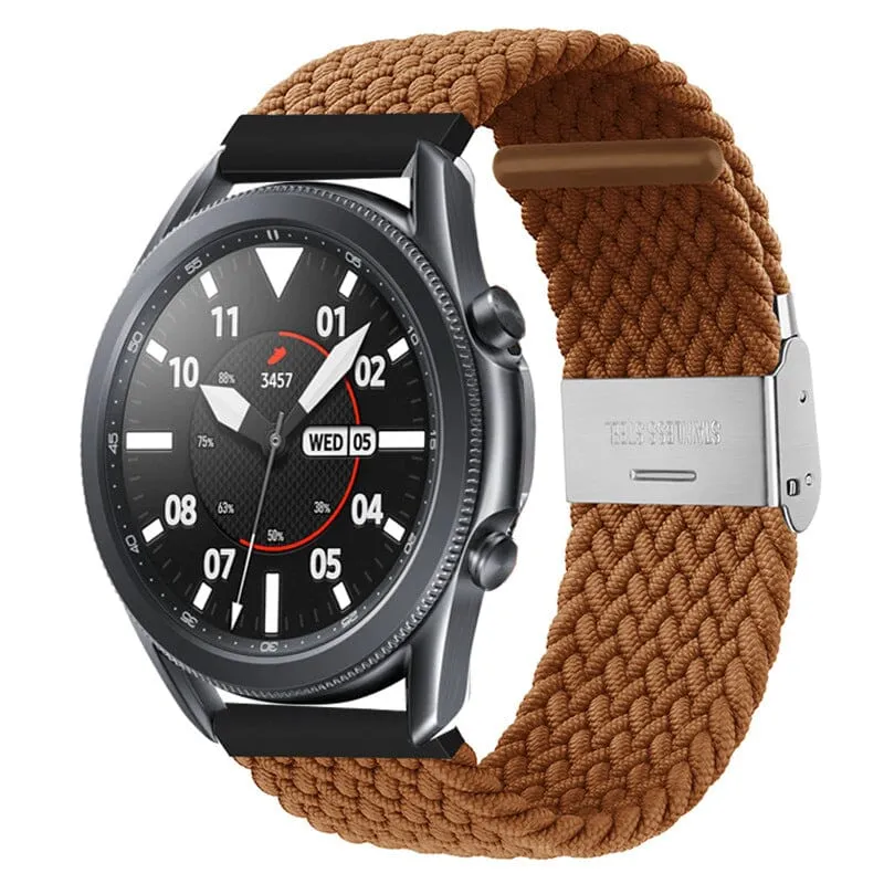 Nylon Braided Loop Watch Straps Compatible with the Fossil Traditional 22mm Range