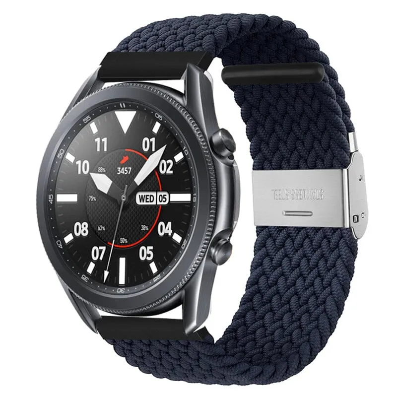 Nylon Braided Loop Watch Straps Compatible with the Fossil Traditional 22mm Range