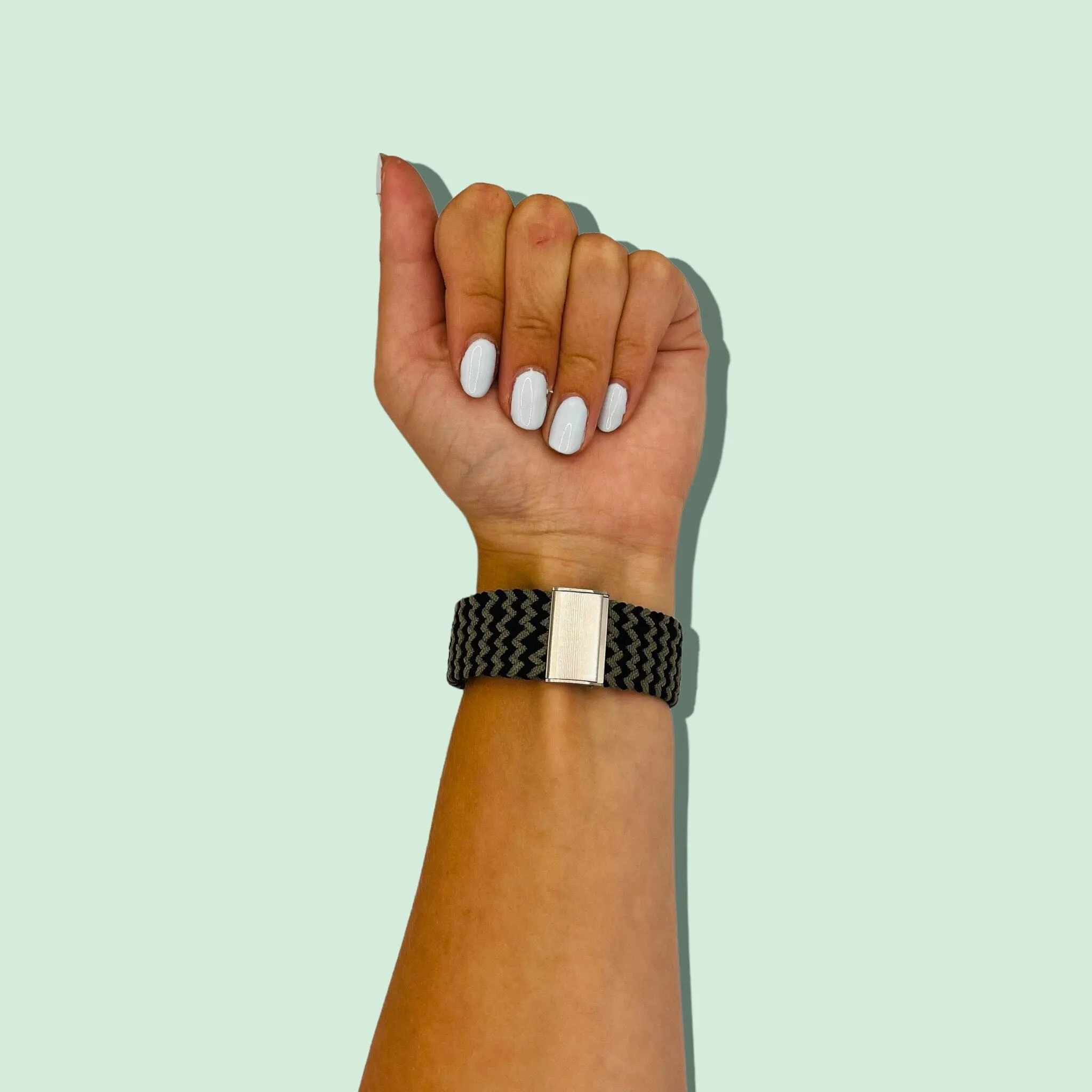 Nylon Braided Loop Watch Straps Compatible with the Fossil Traditional 22mm Range