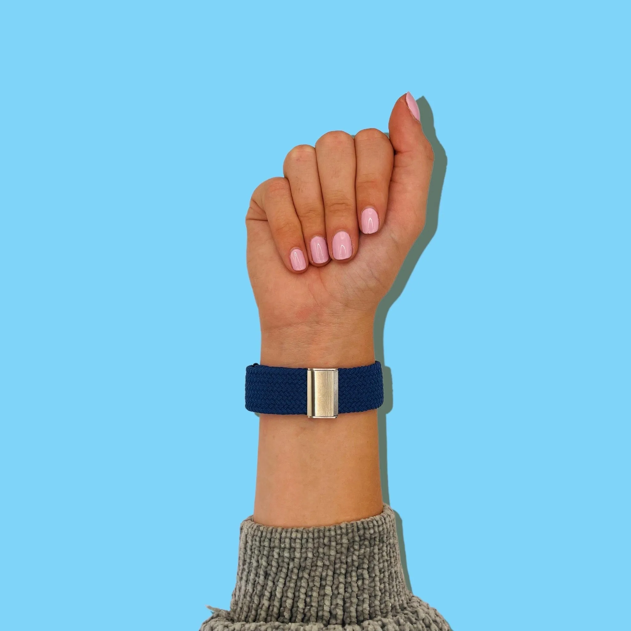 Nylon Braided Loop Watch Straps Compatible with the Fossil Traditional 22mm Range