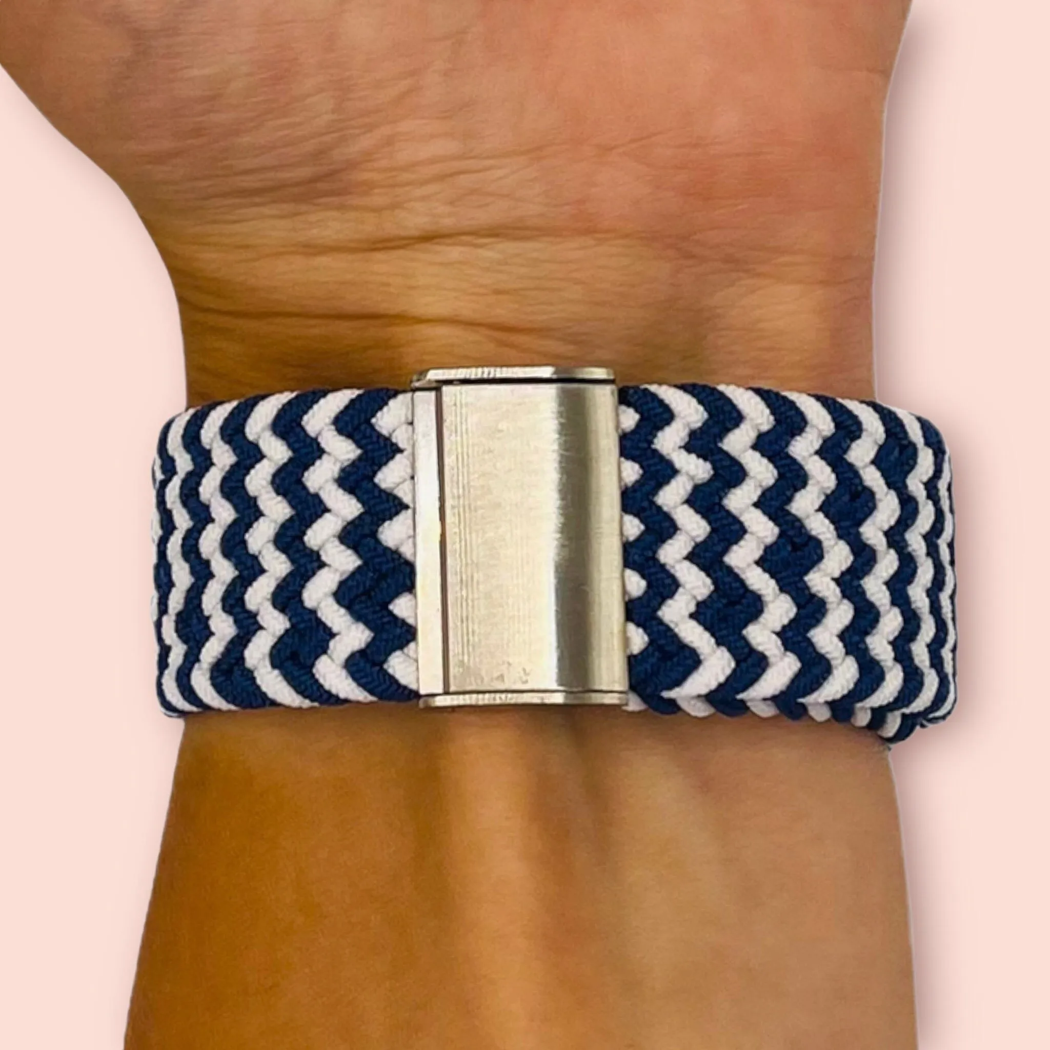 Nylon Braided Loop Watch Straps Compatible with the Fossil Traditional 22mm Range