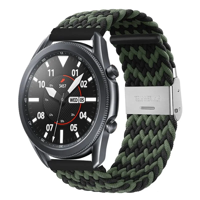 Nylon Braided Loop Watch Straps Compatible with the Fossil Traditional 22mm Range