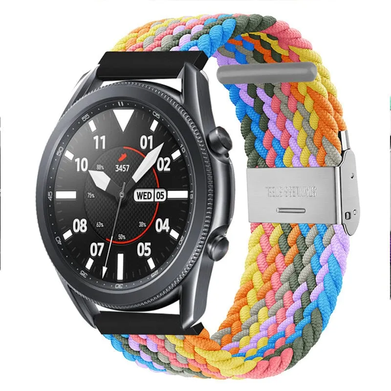 Nylon Braided Loop Watch Straps Compatible with the Fossil Traditional 22mm Range