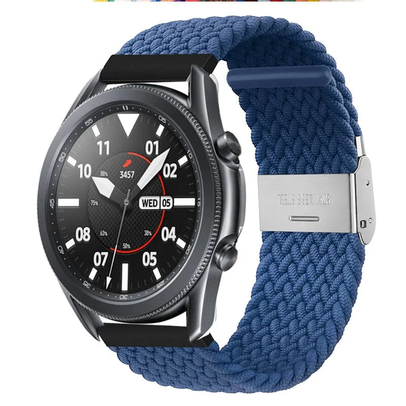 Nylon Braided Loop Watch Straps Compatible with the Fossil Traditional 22mm Range