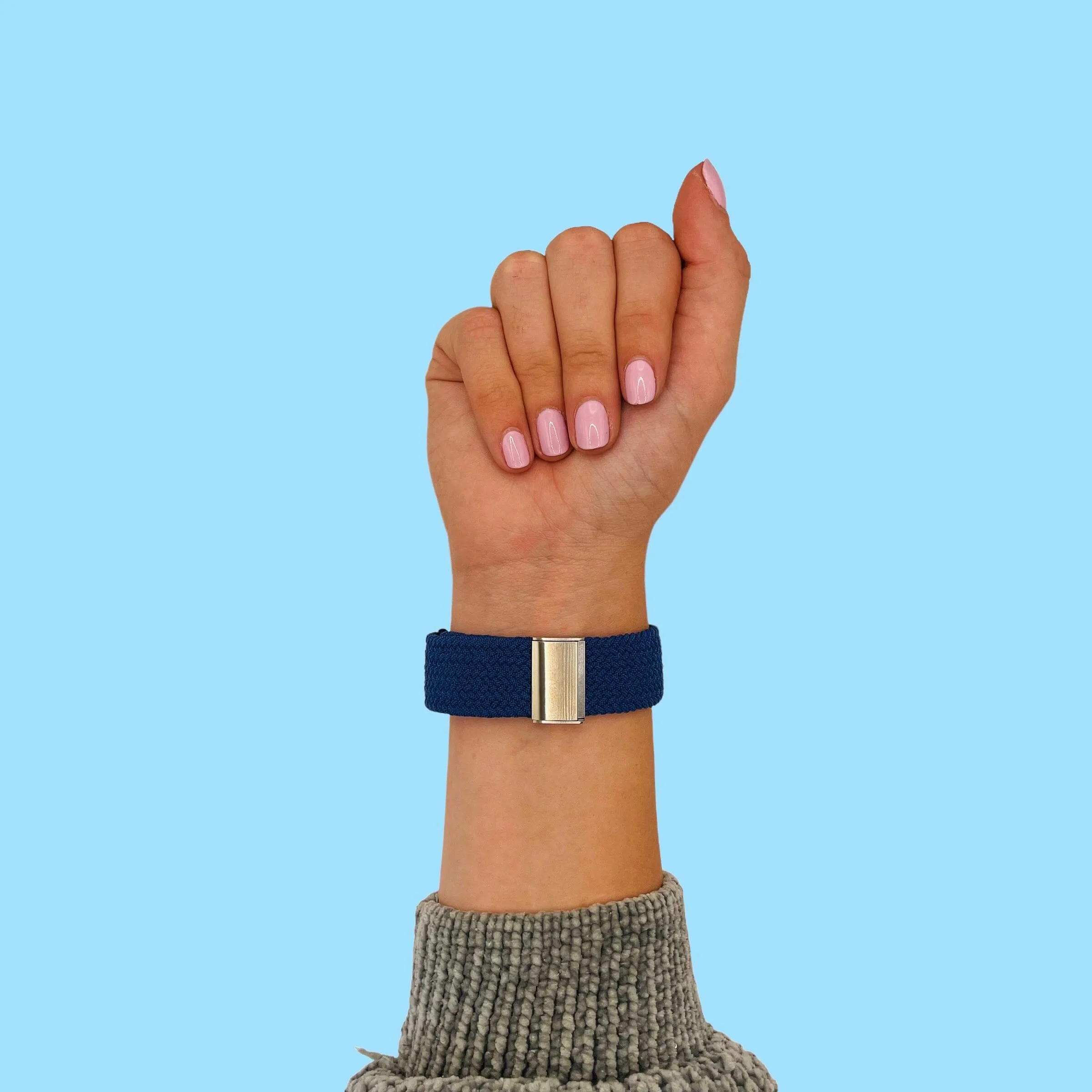 Nylon Braided Loop Watch Straps Compatible with the Fossil Traditional 22mm Range