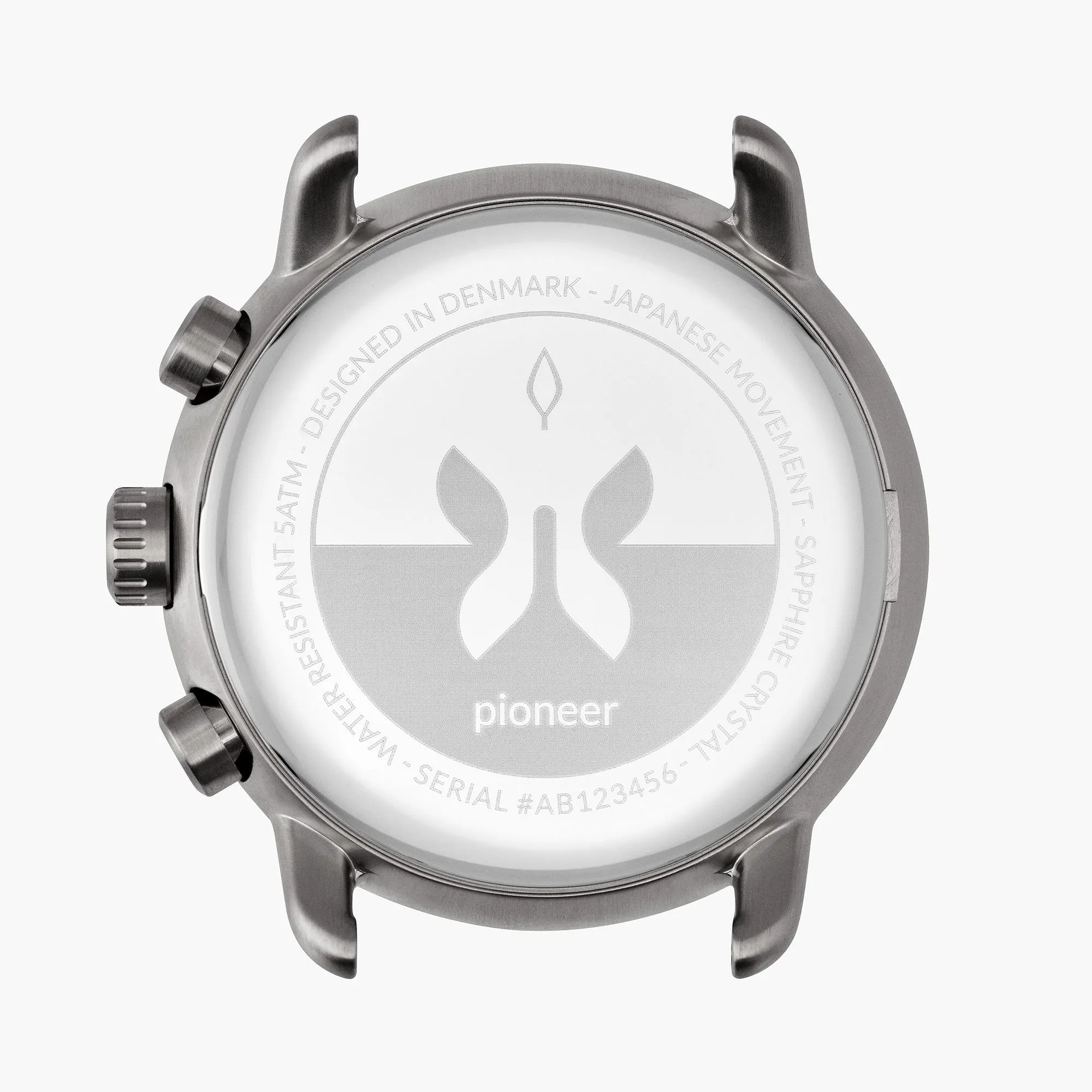 Pioneer | Black Dial - Brown Leather