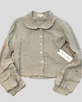 PRAIRIE BLOUSE - DOVE GREY - BEST SELLER