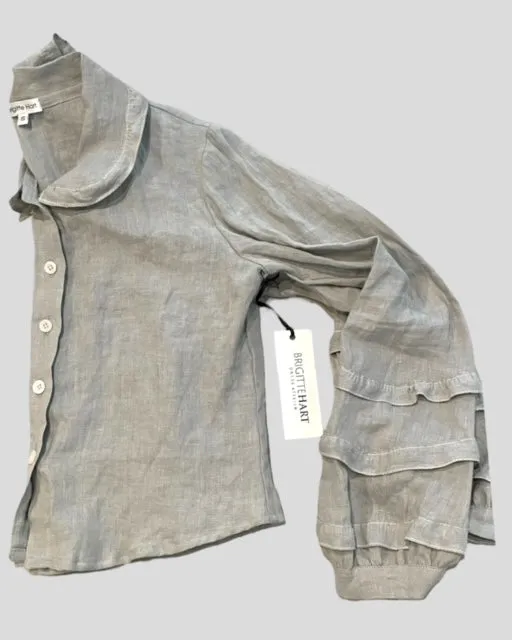 PRAIRIE BLOUSE - DOVE GREY - BEST SELLER