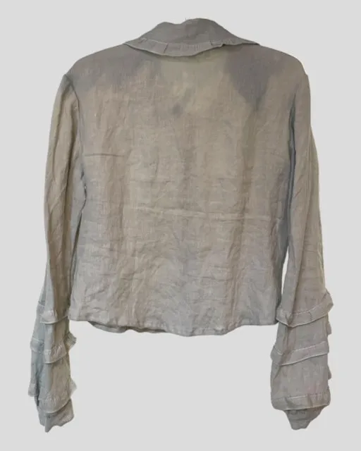 PRAIRIE BLOUSE - DOVE GREY - BEST SELLER
