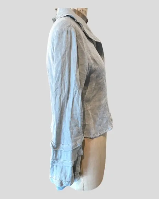 PRAIRIE BLOUSE - DOVE GREY - BEST SELLER
