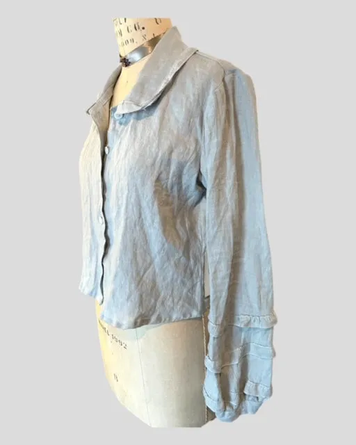 PRAIRIE BLOUSE - DOVE GREY - BEST SELLER