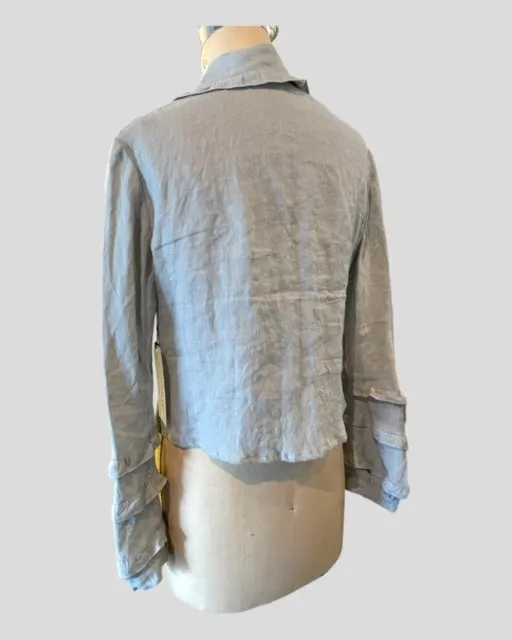 PRAIRIE BLOUSE - DOVE GREY - BEST SELLER