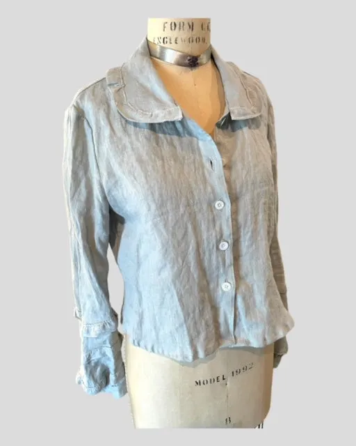 PRAIRIE BLOUSE - DOVE GREY - BEST SELLER