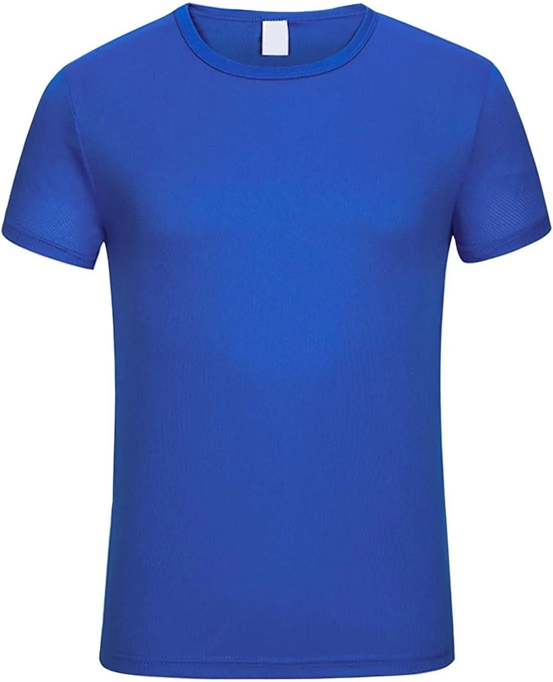 Short Sleeve Shirts for Women Solid Color Crewneck Casual T Shirts Summer Loose Quick Dry Cool Breathable Tunic Tops