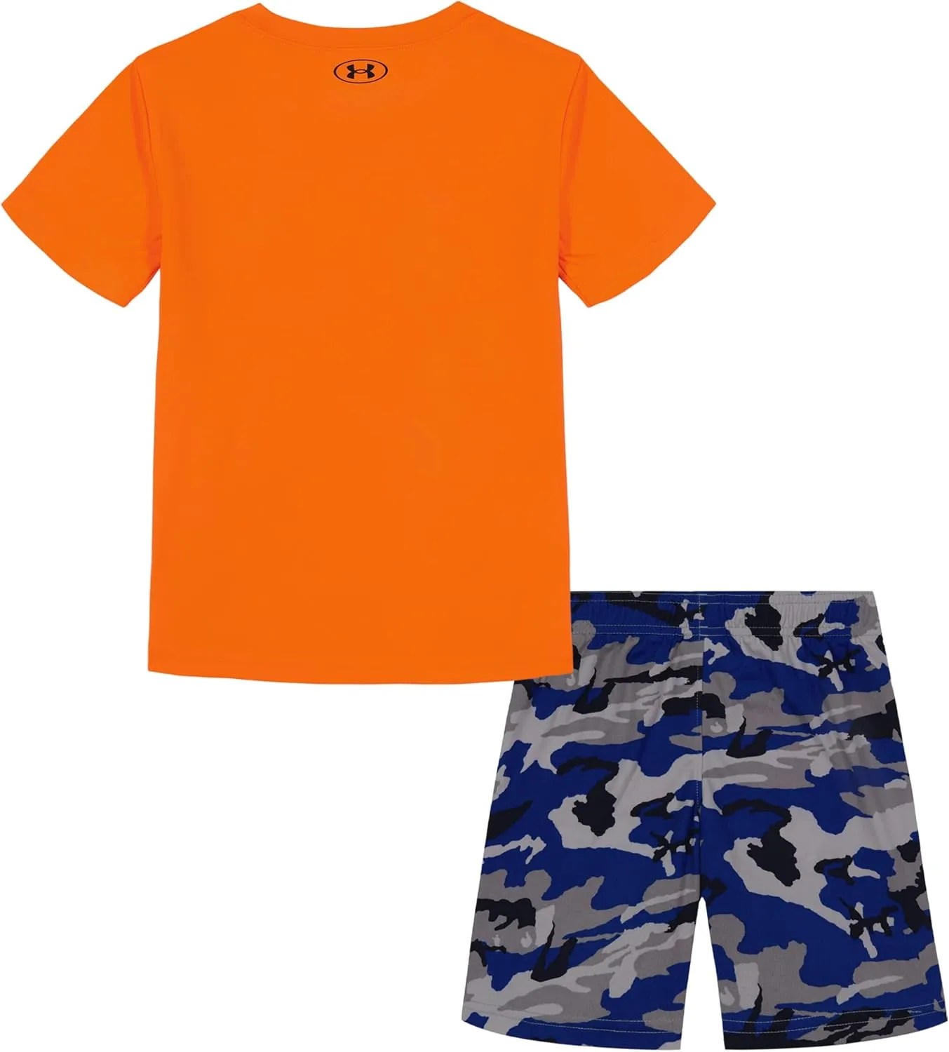 Under Armour Boys' Short Sleeve Tee and Short Set, Lightweight and Breathable