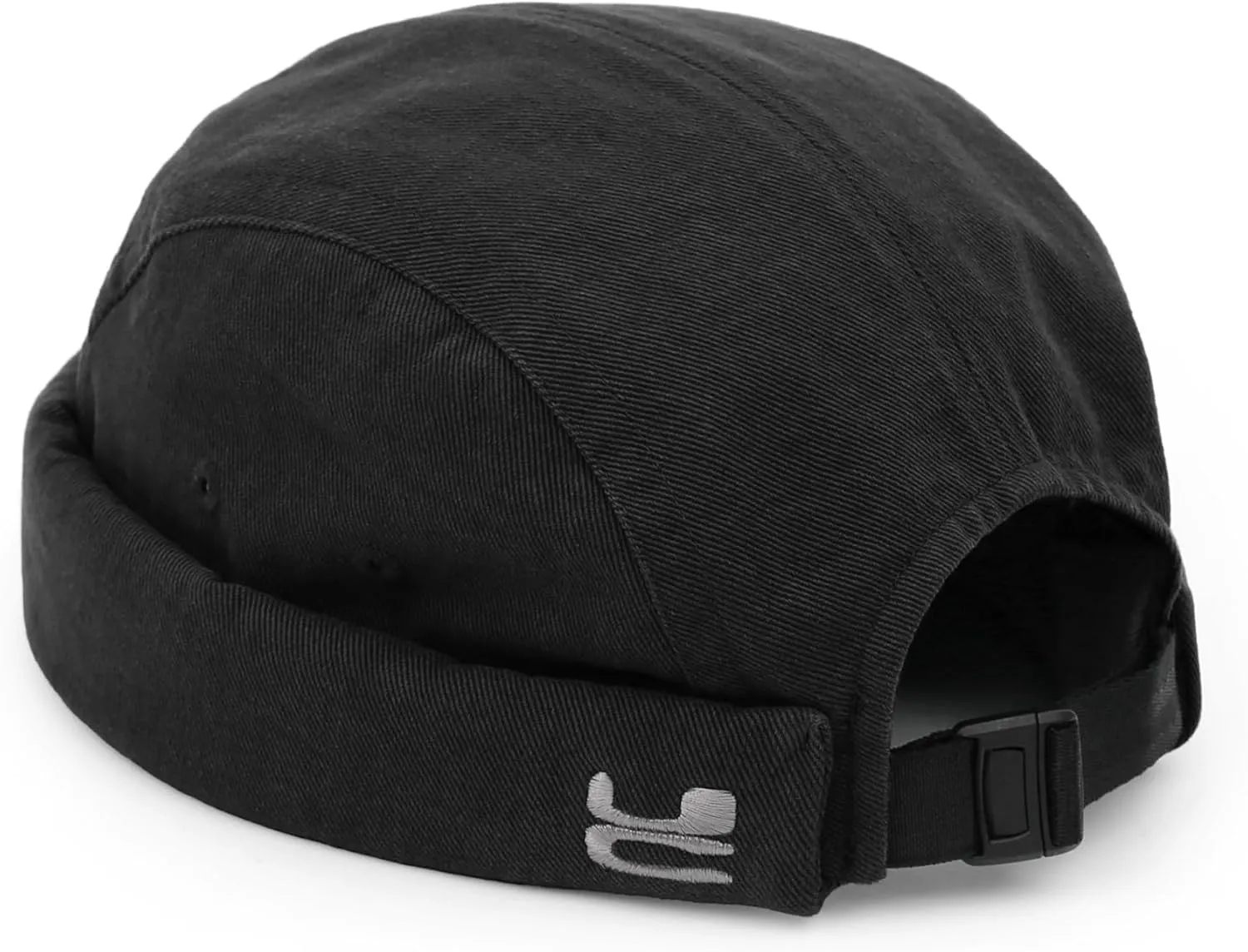 UNDERCONTROL Brimless Fisherman Trawler Beanie Washed Cotton Men Women Docker Hat Adjustable Low Profile Miki Watch Cap Korea