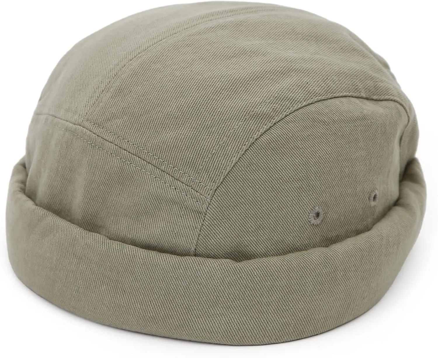 UNDERCONTROL Brimless Fisherman Trawler Beanie Washed Cotton Men Women Docker Hat Adjustable Low Profile Miki Watch Cap Korea